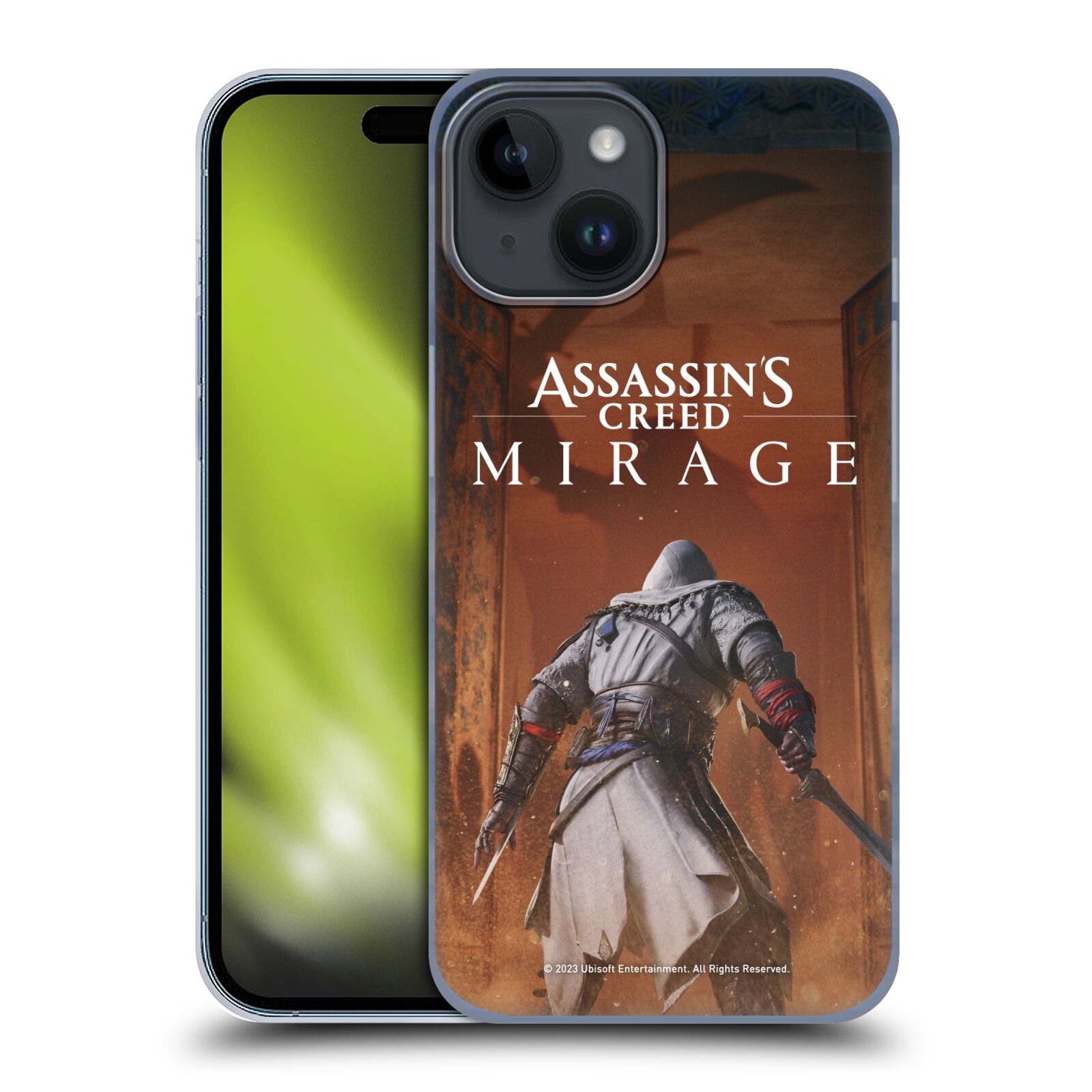 Plastový obal HEAD CASE na mobil Apple Iphone 15  - Assassin's Creed Mirage - zadní pohled