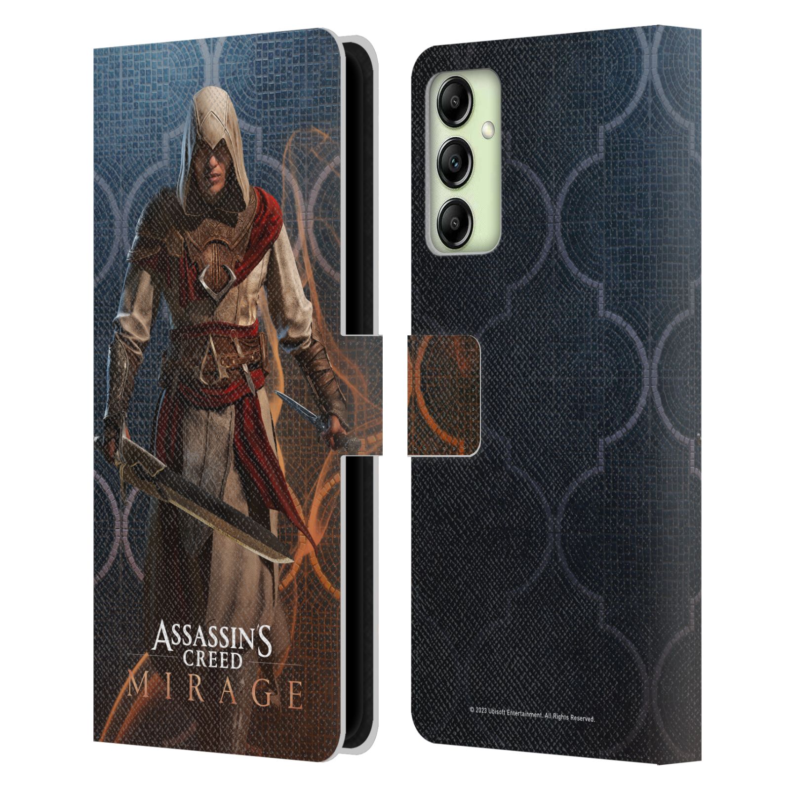 Pouzdro na mobil Samsung Galaxy A14 - HEAD CASE - Assassin's Creed MIRAGE - Roshan
