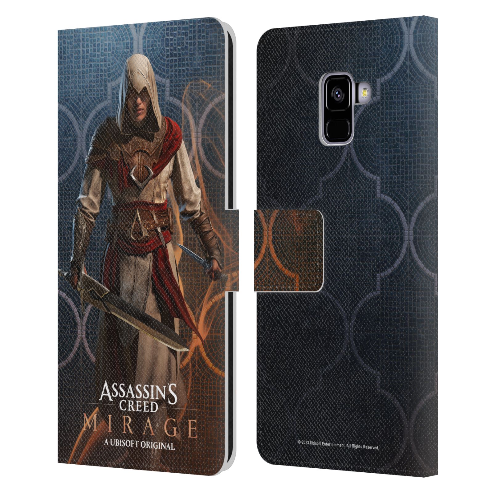 Pouzdro na mobil Samsung Galaxy A8+ 2018 - HEAD CASE - Assassin's Creed MIRAGE - Roshan