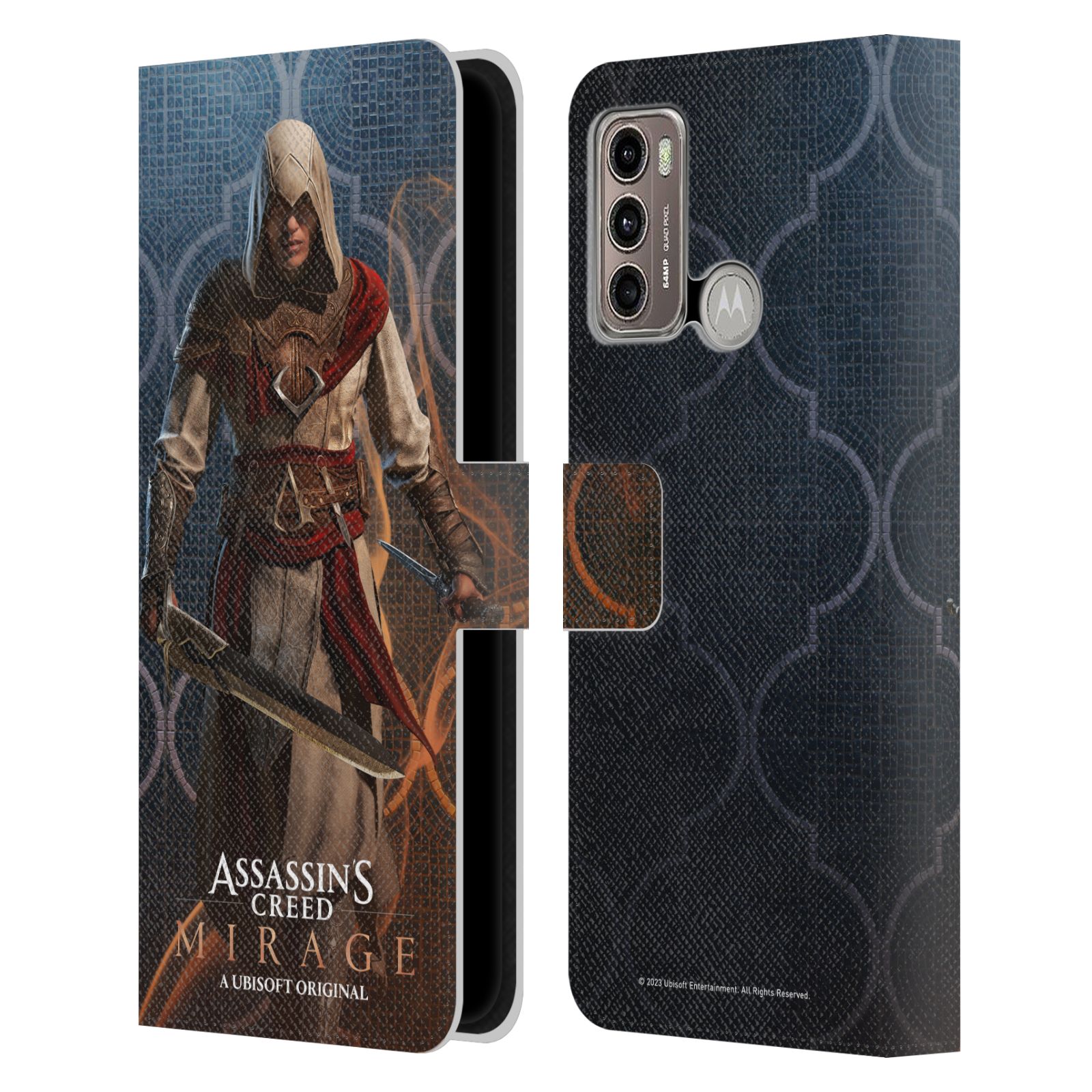Pouzdro na mobil Motorola Moto G60 - HEAD CASE - Assassin's Creed MIRAGE - Roshan