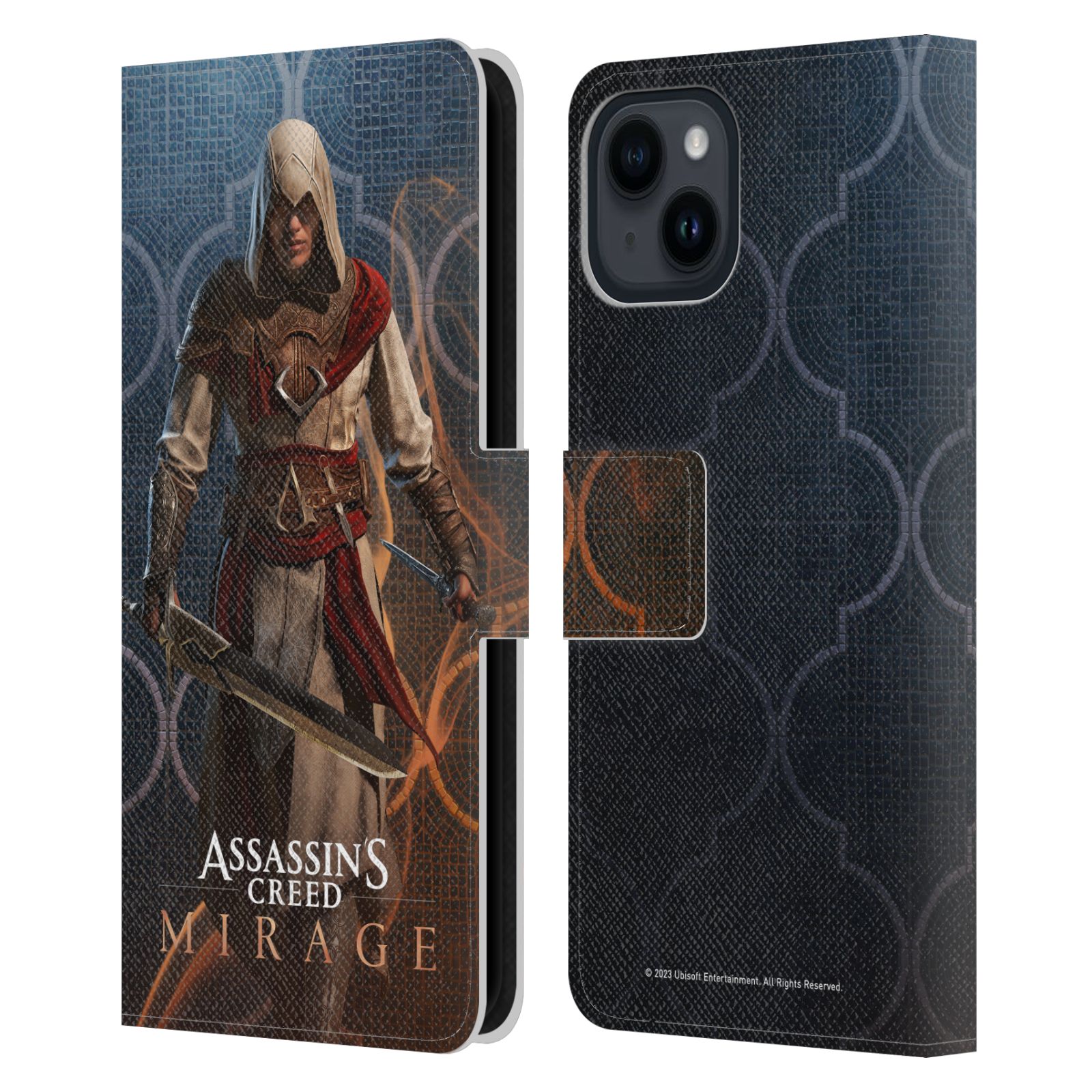 Pouzdro na mobil Apple Iphone 15 - HEAD CASE - Assassin's Creed MIRAGE - Roshan