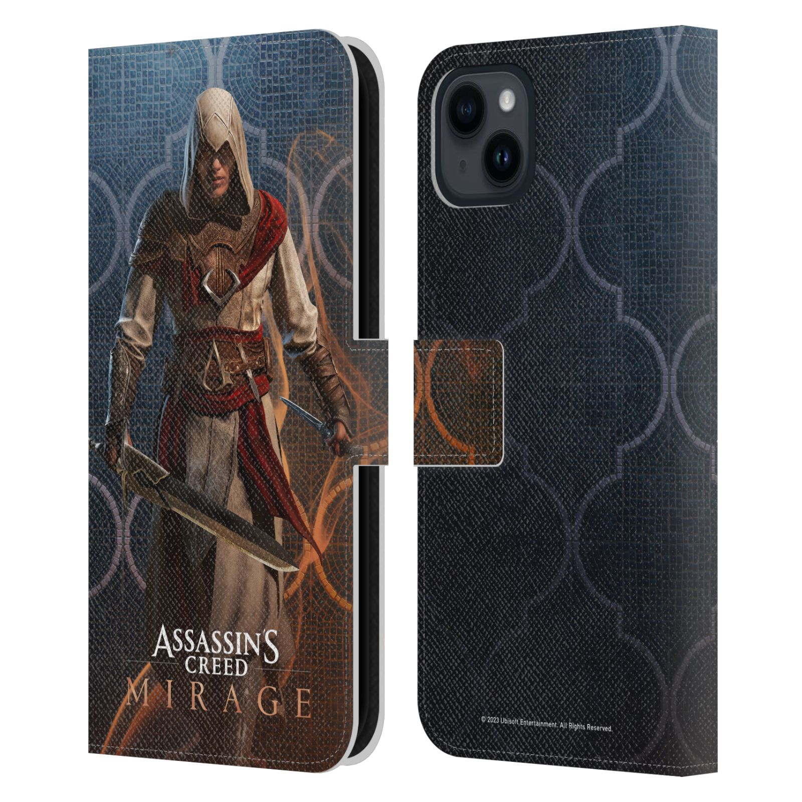 Pouzdro na mobil Apple Iphone 15 PLUS - HEAD CASE - Assassin's Creed MIRAGE - Roshan