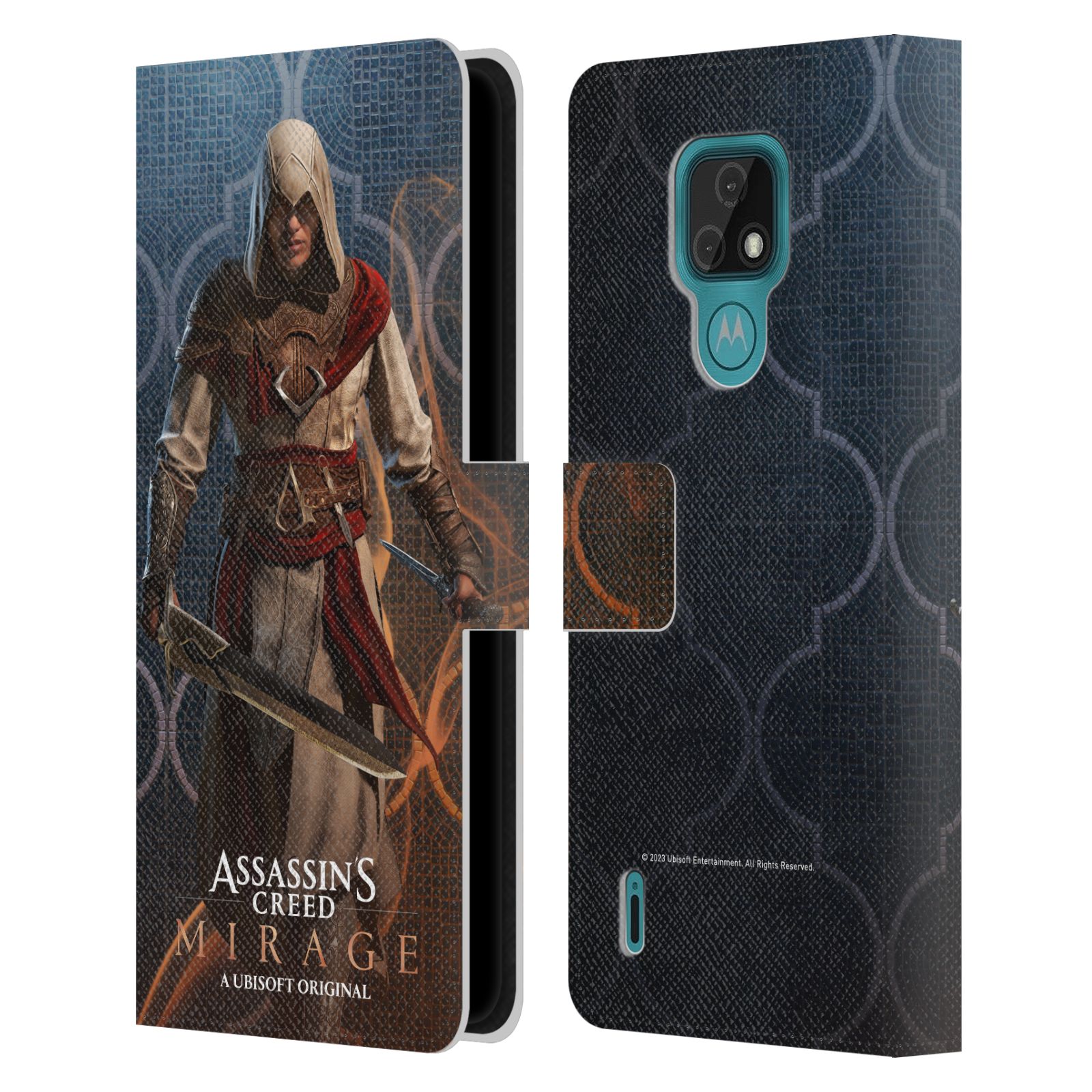 Pouzdro na mobil Motorola Moto E7 - HEAD CASE - Assassin's Creed MIRAGE - Roshan