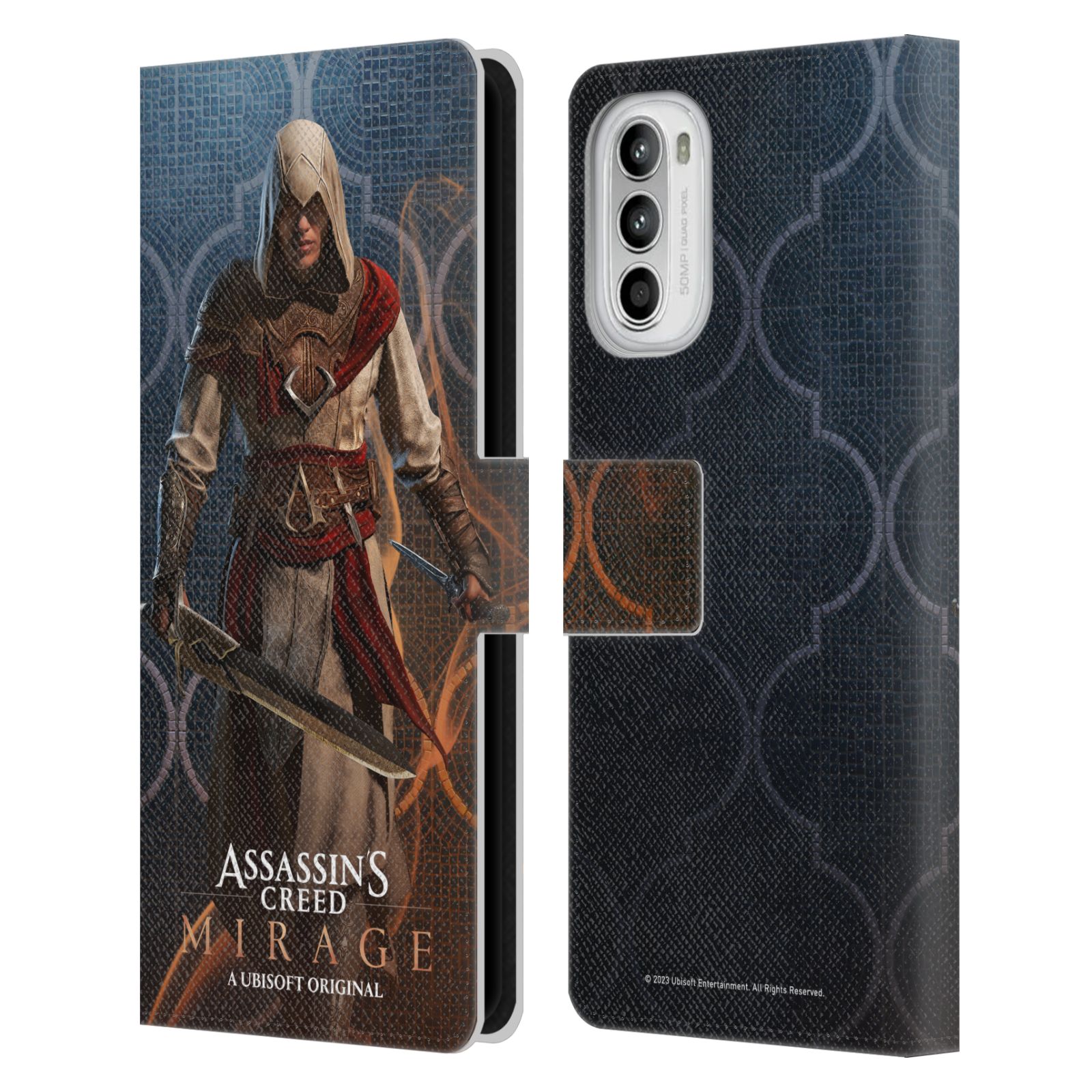 Pouzdro na mobil Motorola Moto G52 - HEAD CASE - Assassin's Creed MIRAGE - Roshan