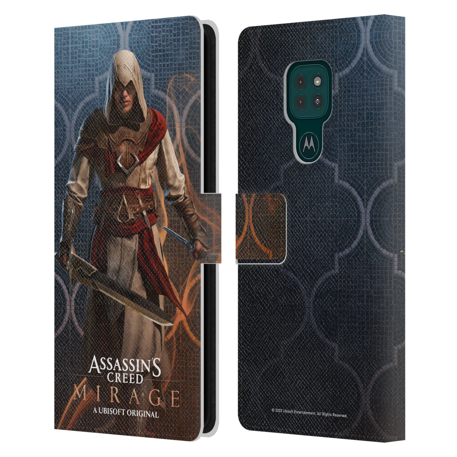 Pouzdro na mobil Motorola Moto G9 PLAY - HEAD CASE - Assassin's Creed MIRAGE - Roshan