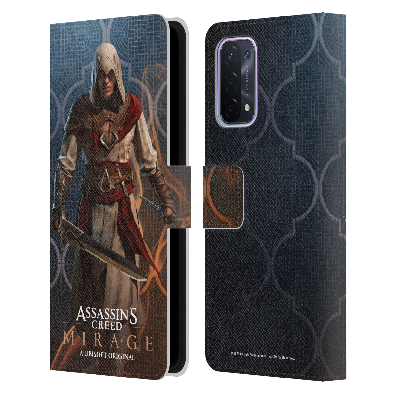 Pouzdro na mobil Oppo A54 5G - HEAD CASE - Assassin's Creed MIRAGE - Roshan