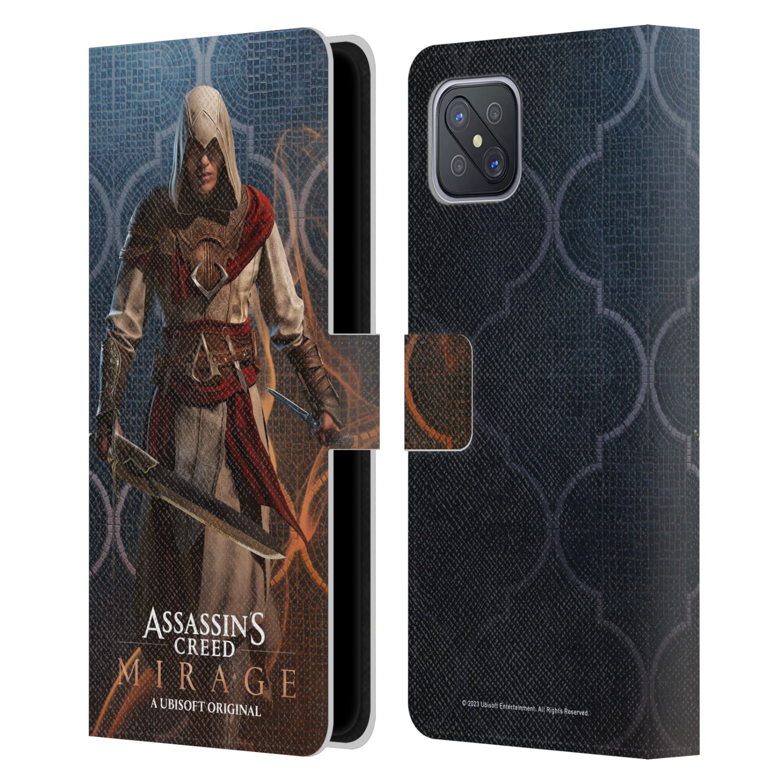 Pouzdro na mobil Oppo A92s - HEAD CASE - Assassin's Creed MIRAGE - Roshan
