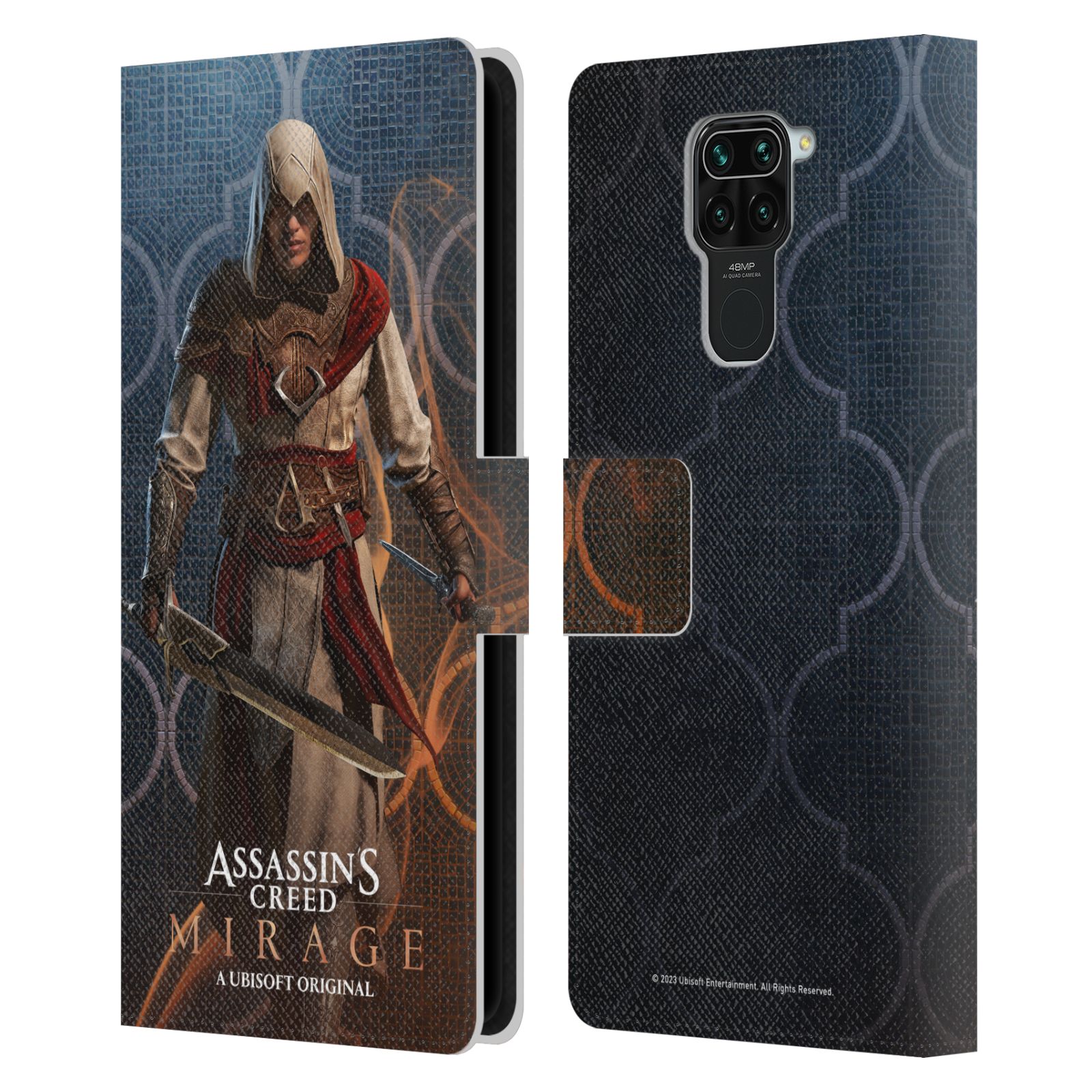 Pouzdro na mobil Xiaomi Redmi Note 9  - HEAD CASE - Assassin's Creed MIRAGE - Roshan