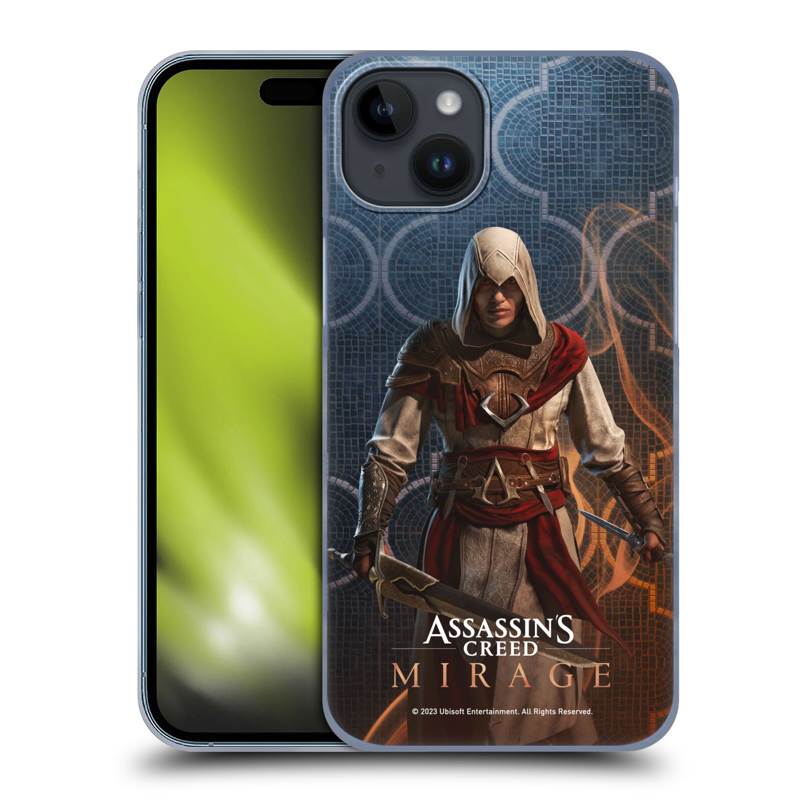 Plastový obal HEAD CASE na mobil Apple Iphone 15 PLUS  - Assassin's Creed Mirage - Roshan