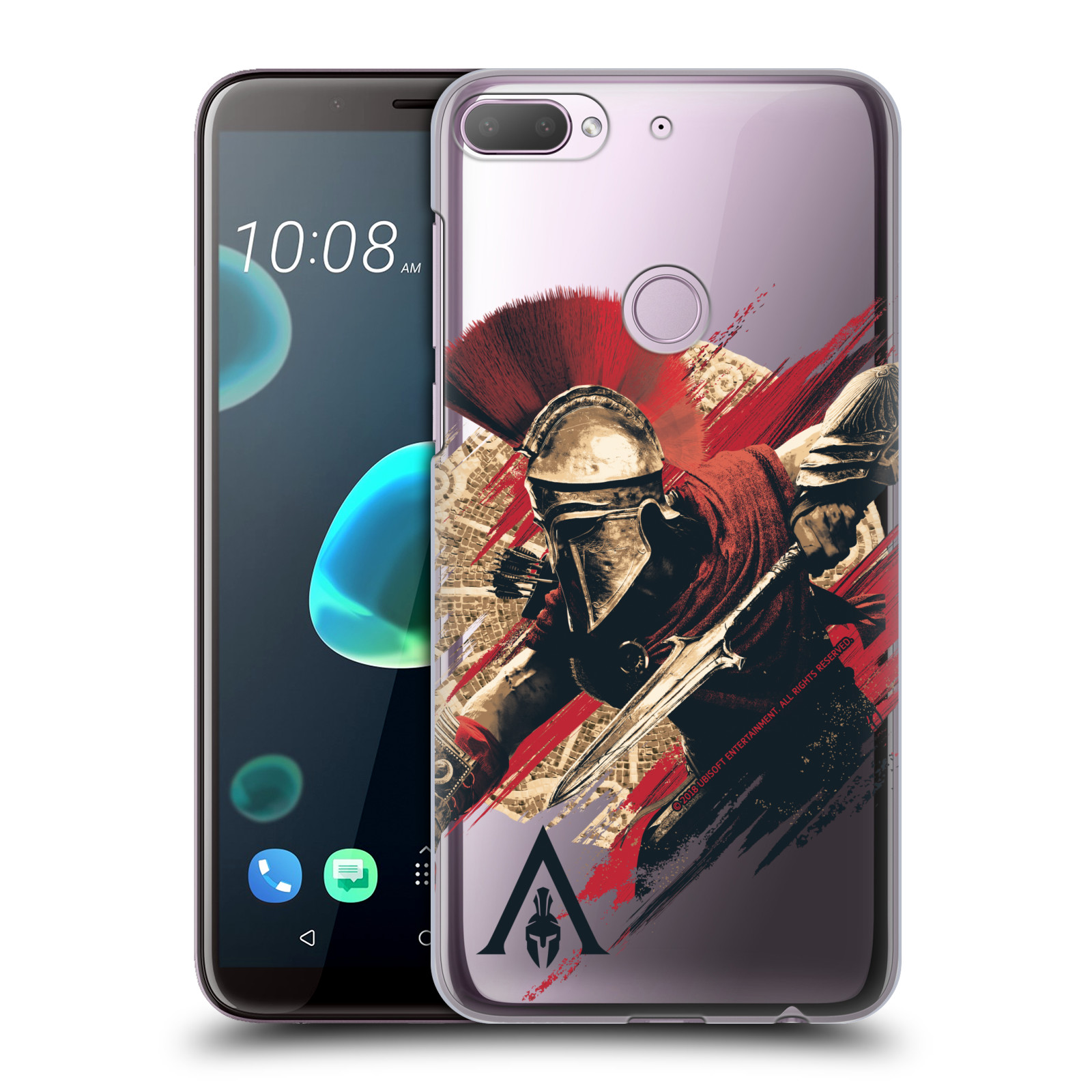 Pouzdro na mobil HTC Desire 12+ / Desire 12+ DUAL SIM - HEAD CASE - Assassins Creed Odyssey Alexios s oštěpem