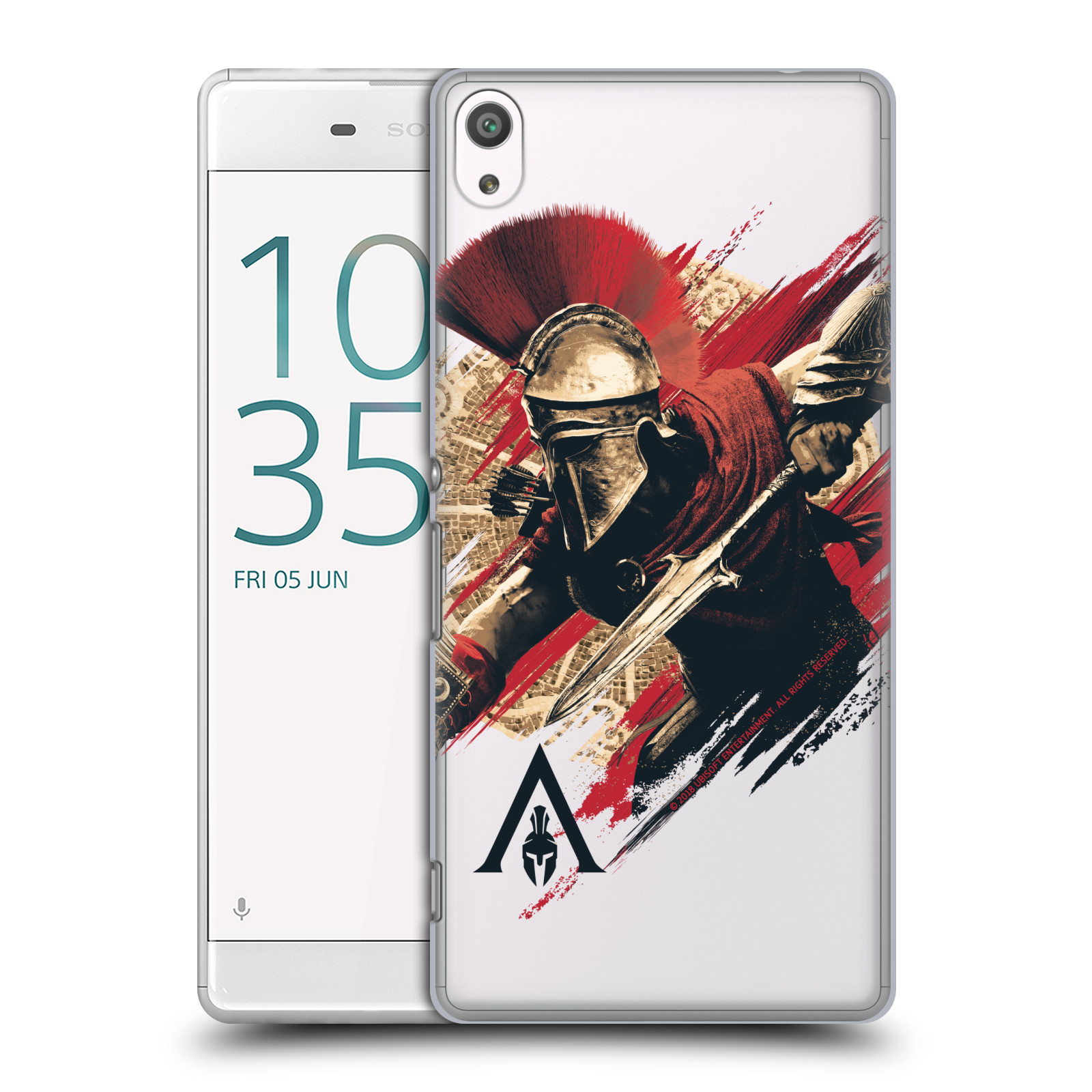 Pouzdro na mobil Sony Xperia XA ULTRA - HEAD CASE - Assassins Creed Odyssey Alexios s oštěpem