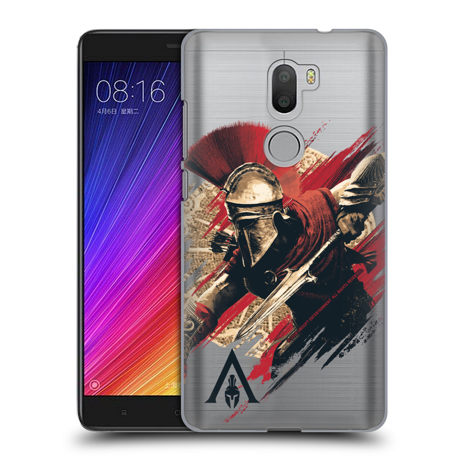 Pouzdro na mobil Xiaomi Mi5s PLUS - HEAD CASE - Assassins Creed Odyssey Alexios s oštěpem