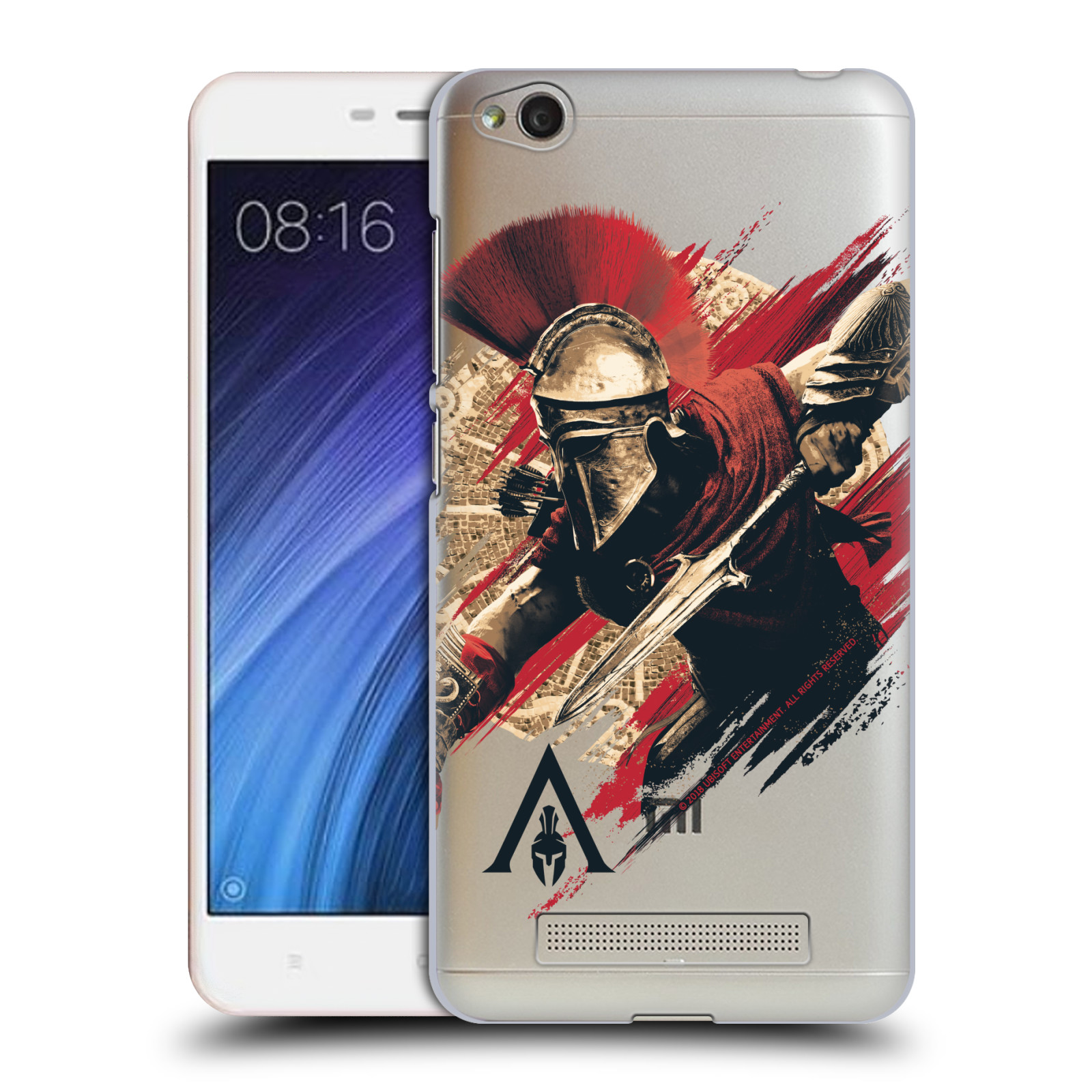 Pouzdro na mobil Xiaomi Redmi 4a - HEAD CASE - Assassins Creed Odyssey Alexios s oštěpem