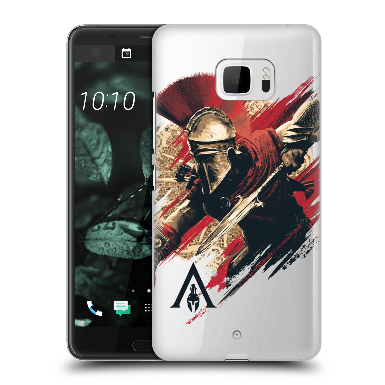 Pouzdro na mobil HTC U Ultra - HEAD CASE - Assassins Creed Odyssey Alexios s oštěpem