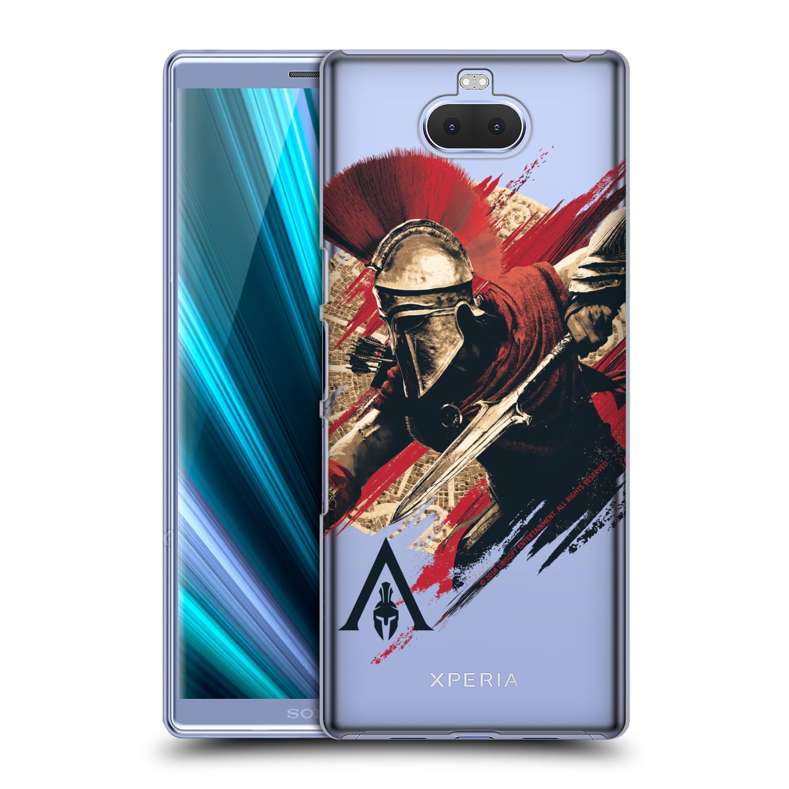 Pouzdro na mobil Sony Xperia 10 Plus - HEAD CASE - Assassins Creed Odyssey Alexios s oštěpem