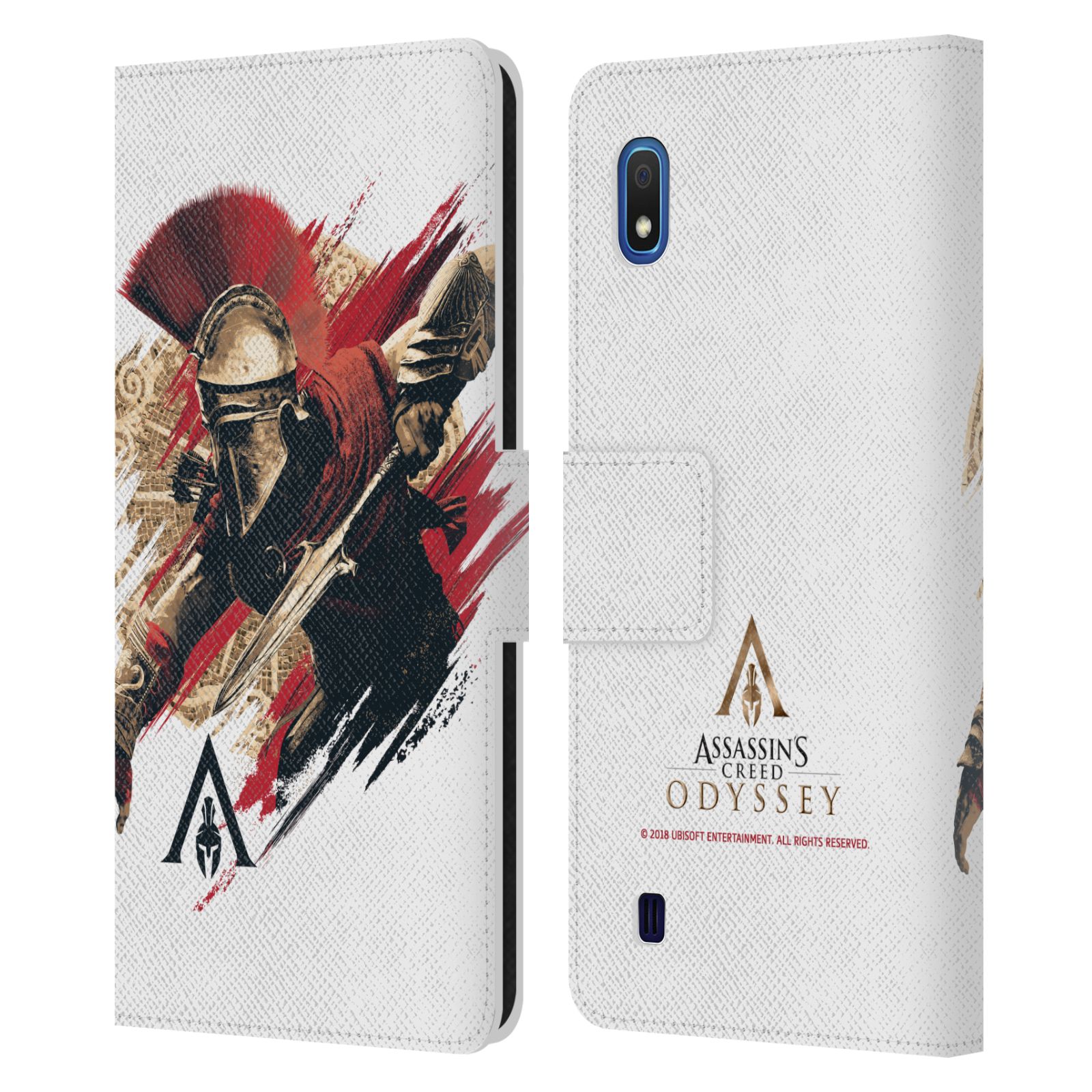 Pouzdro na mobil Samsung Galaxy A10 - Head Case - Assassins Creed Odyssey Alexios v boji
