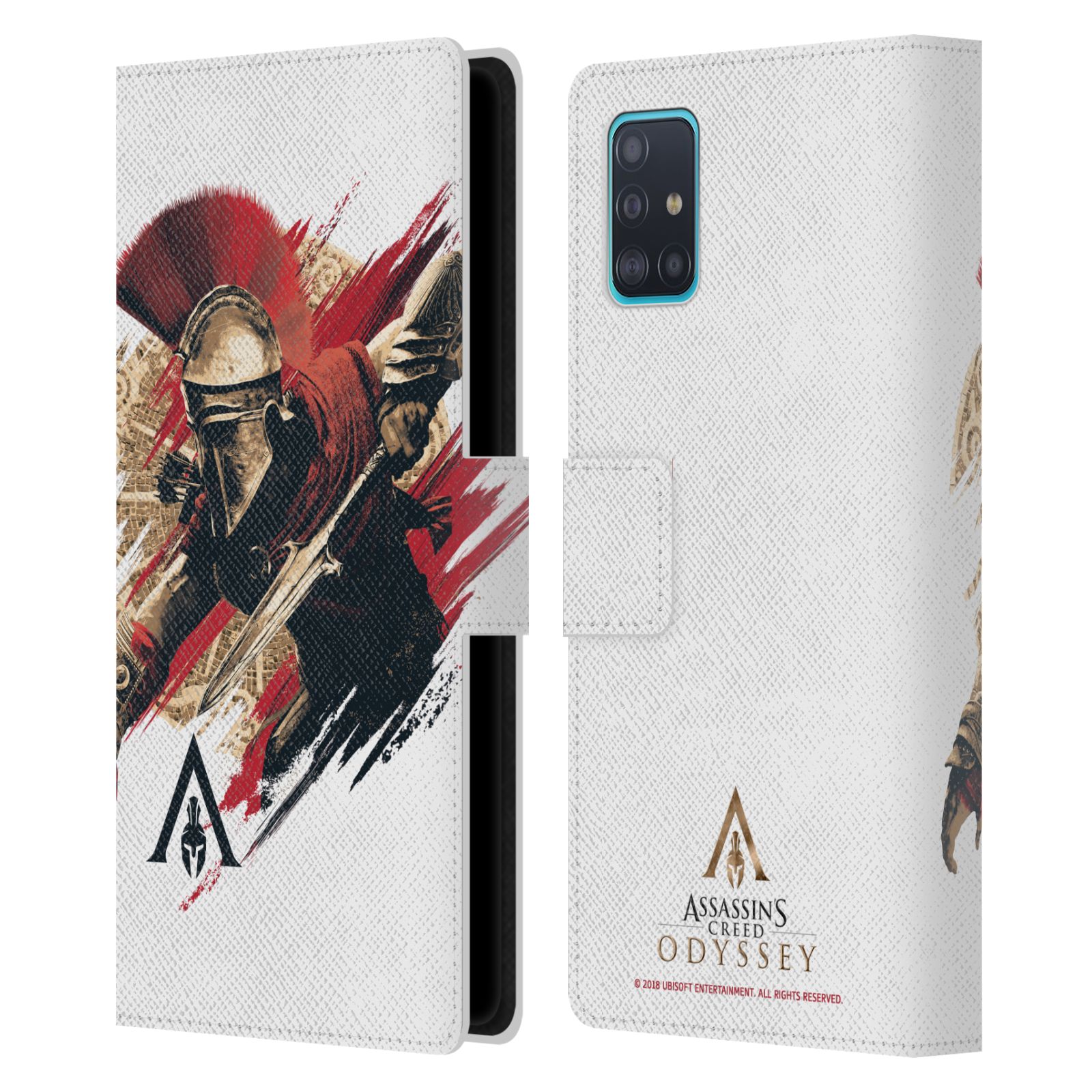 Pouzdro na mobil Samsung Galaxy A51 (A515F) - Head Case - Assassins Creed Odyssey Alexios v boji