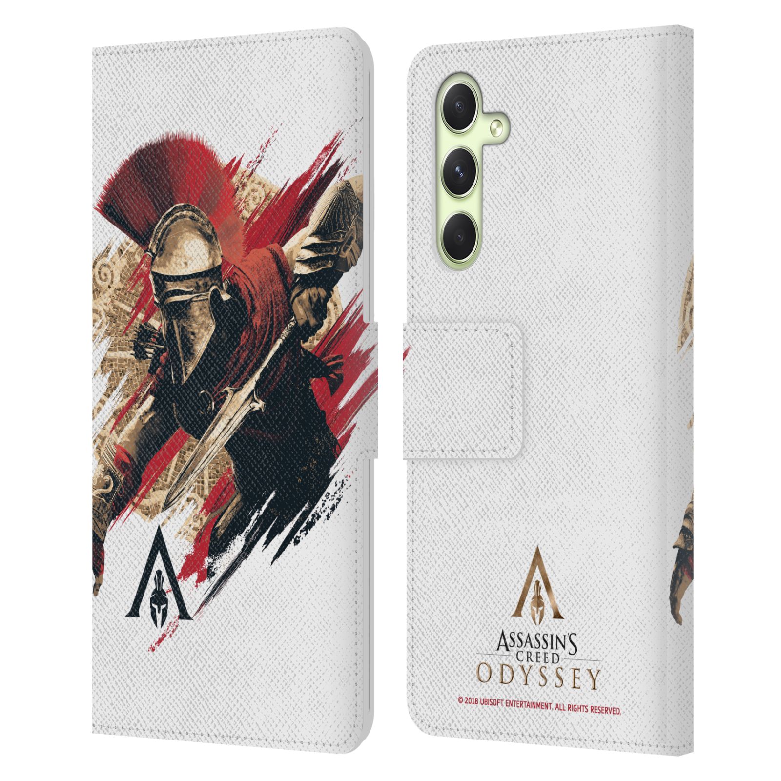Pouzdro HEAD CASE na mobil Samsung Galaxy A54 5G  Assassins Creed Odyssey Alexios v boji