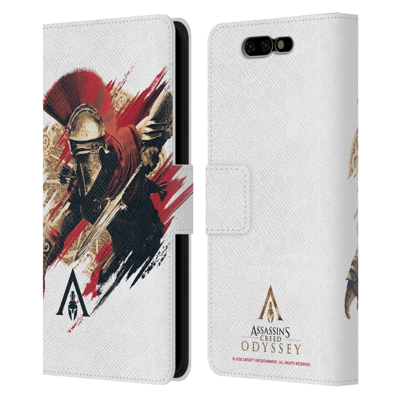 Pouzdro na mobil Xiaomi Black Shark - Head Case - Assassins Creed Odyssey Alexios v boji
