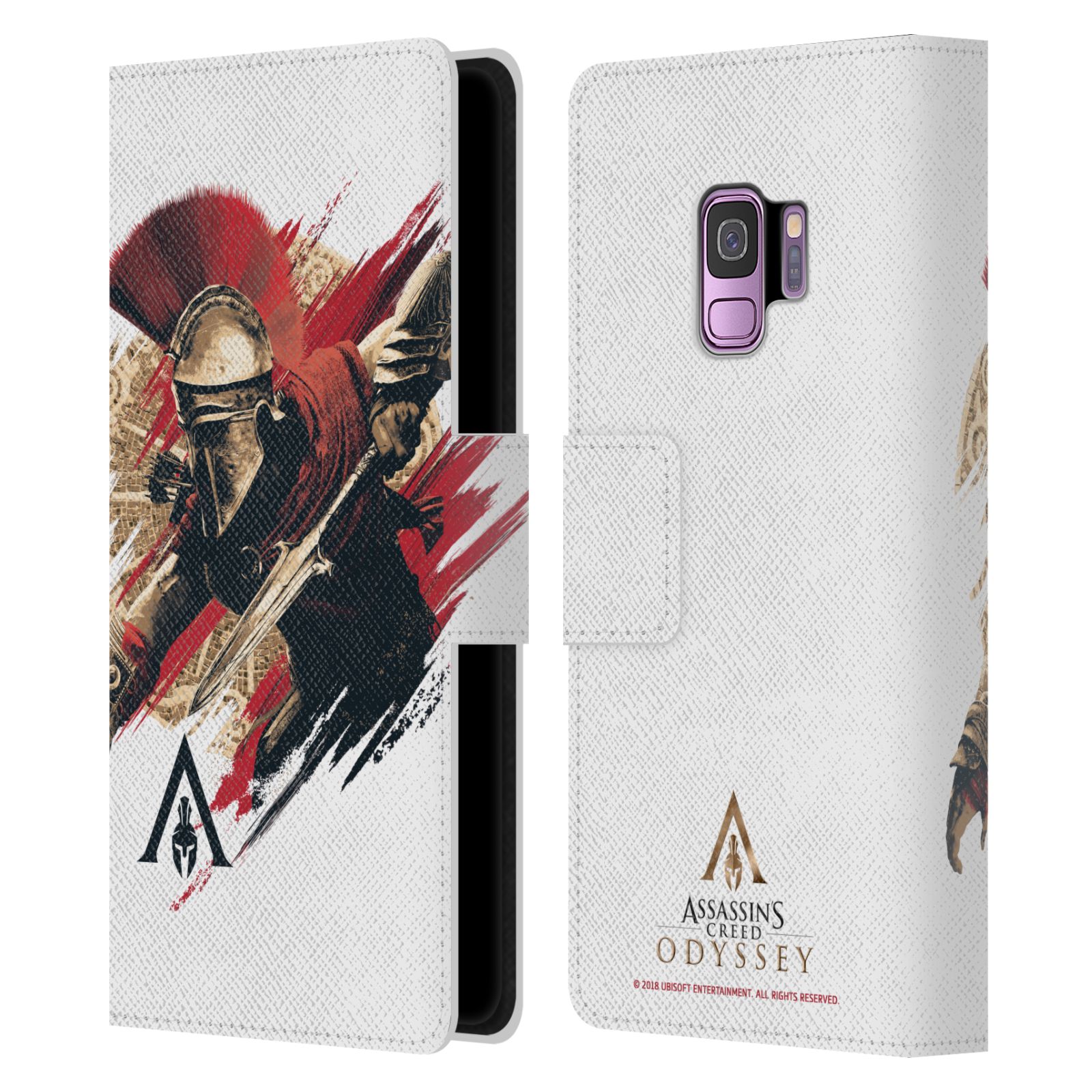 Pouzdro na mobil Samsung Galaxy S9 - Head Case - Assassins Creed Odyssey Alexios v boji