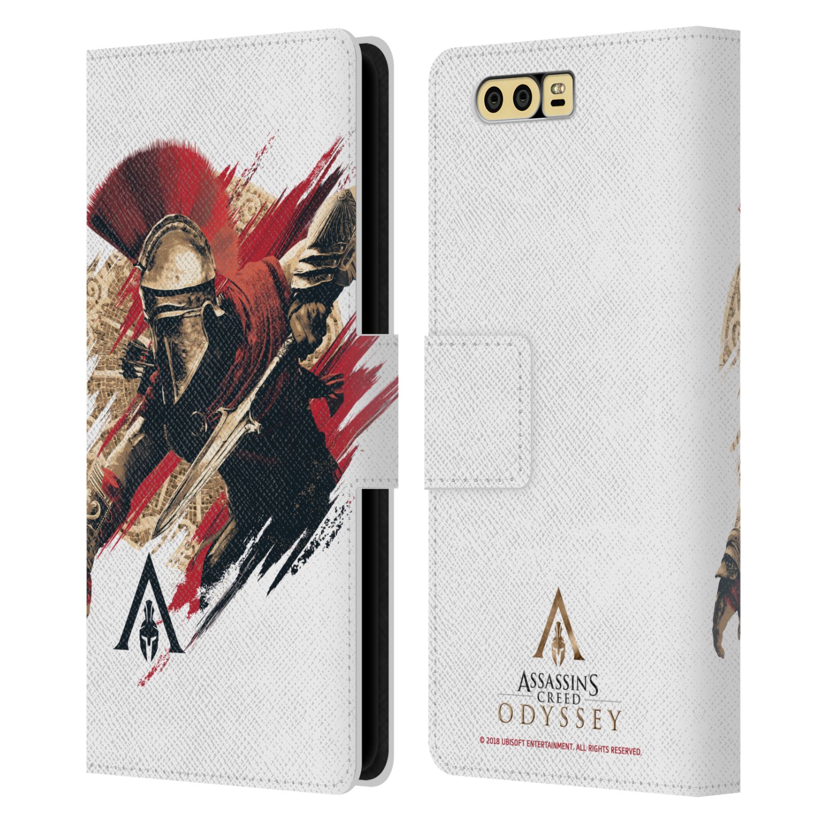 Pouzdro na mobil Honor 9 - Head Case - Assassins Creed Odyssey Alexios v boji