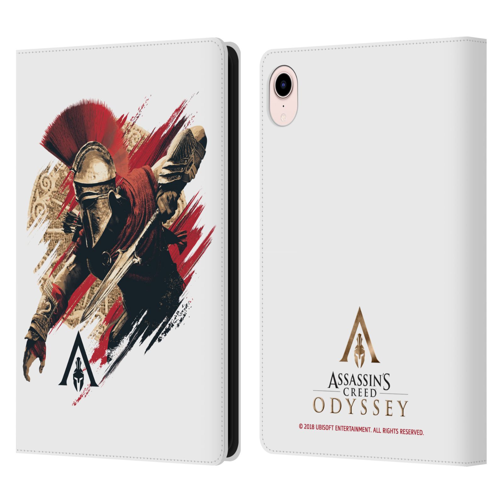 Pouzdro pro tablet Apple Ipad MINI (2021) - HEAD CASE -  Assassins Creed Odyssey Alexios v boji