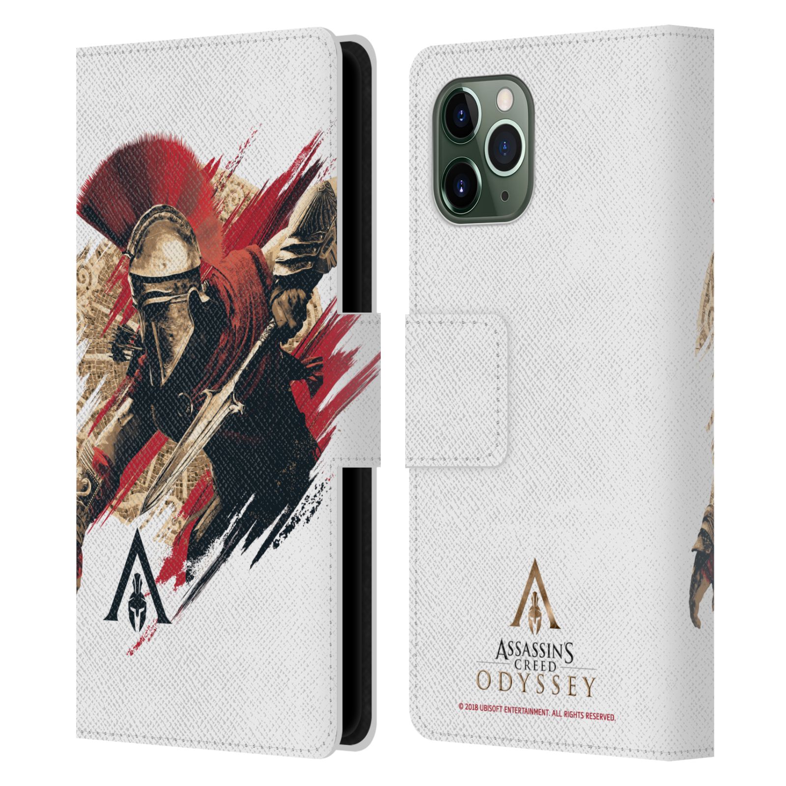 Pouzdro na mobil Apple Iphone 11 PRO - Head Case - Assassins Creed Odyssey Alexios v boji