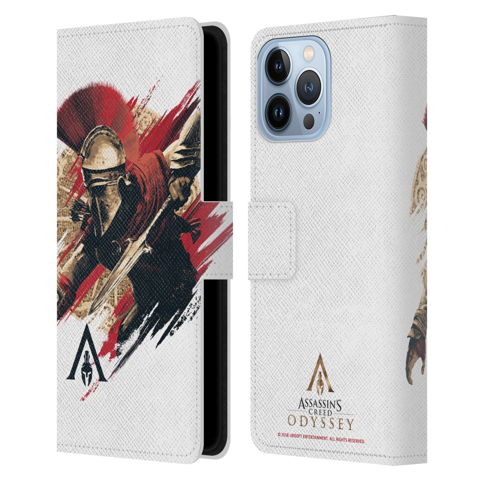 Pouzdro HEAD CASE na mobil Apple Iphone 13 PRO MAX  Assassins Creed Odyssey Alexios v boji