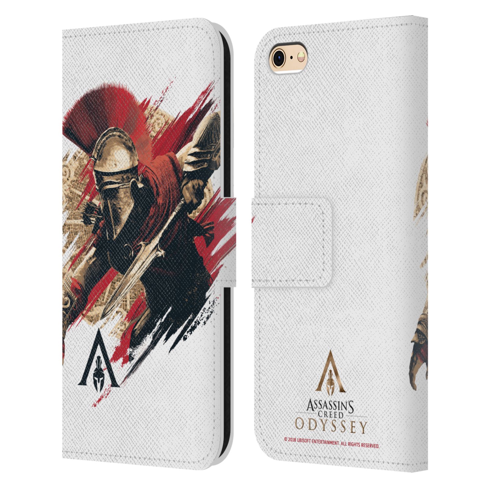 Pouzdro na mobil Apple Iphone 6 / 6S - Head Case - Assassins Creed Odyssey Alexios v boji