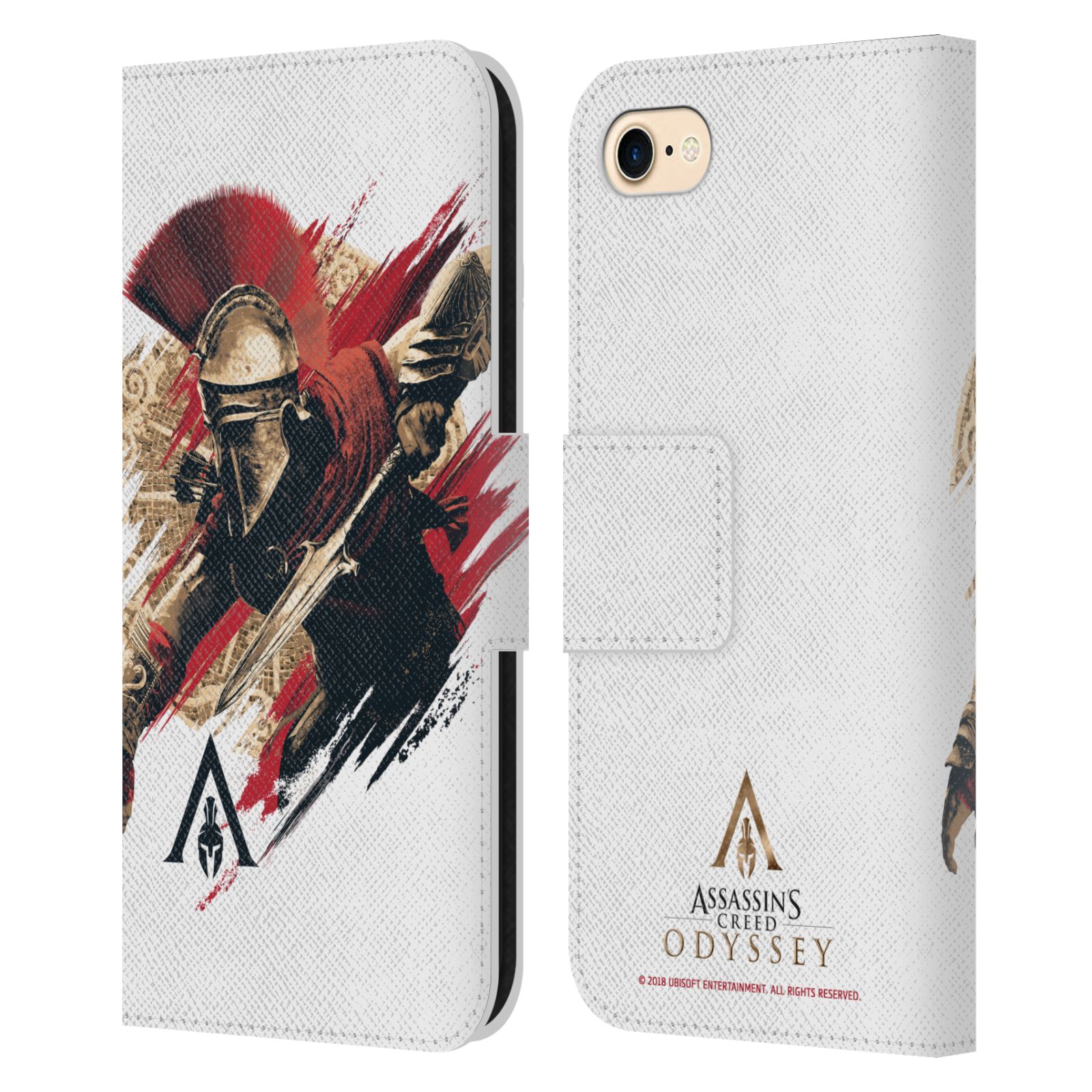 Pouzdro na mobil Apple Iphone 7 / 8 - Head Case - Assassins Creed Odyssey Alexios v boji