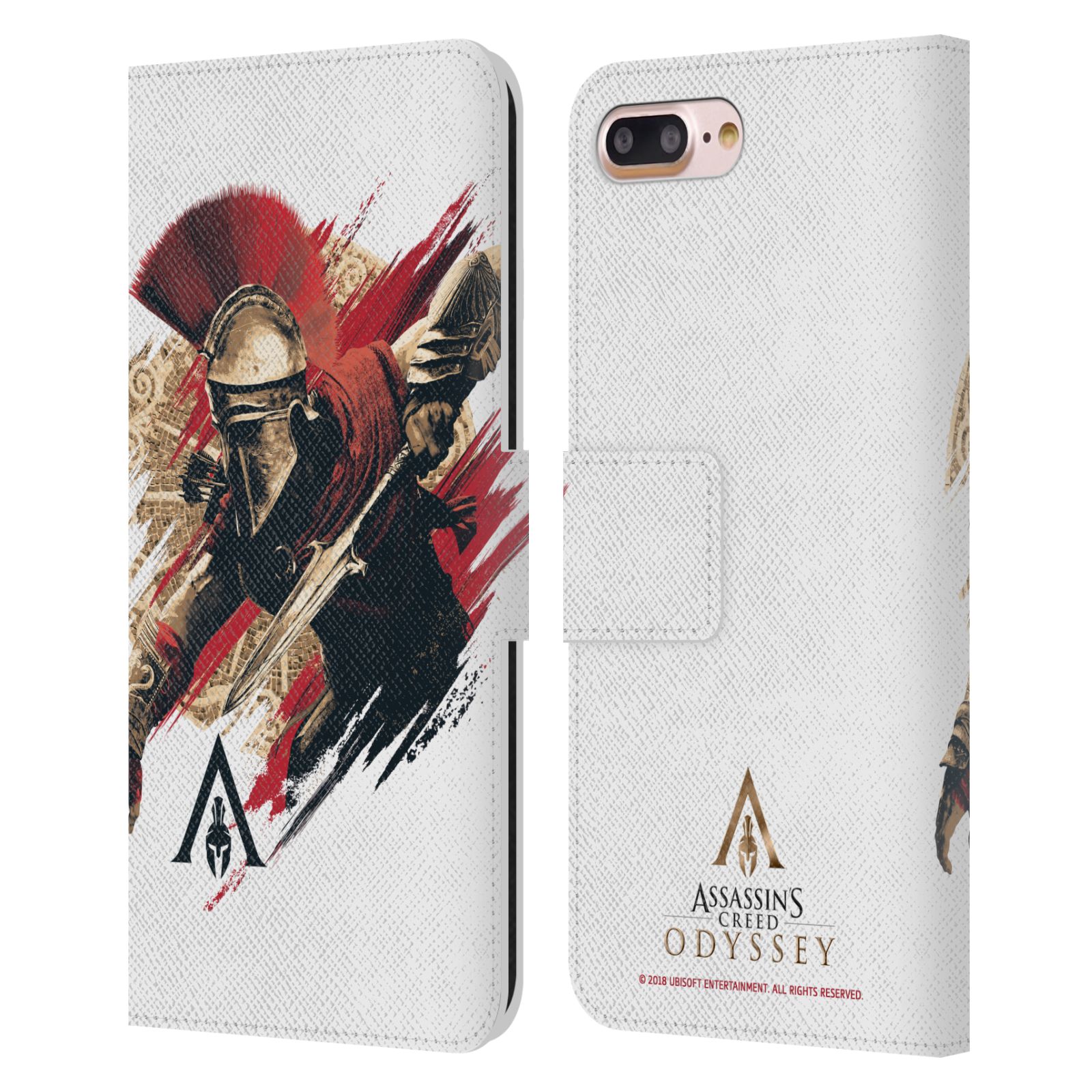 Pouzdro na mobil Apple Iphone 7 Plus / 8 Plus - Head Case - Assassins Creed Odyssey Alexios v boji