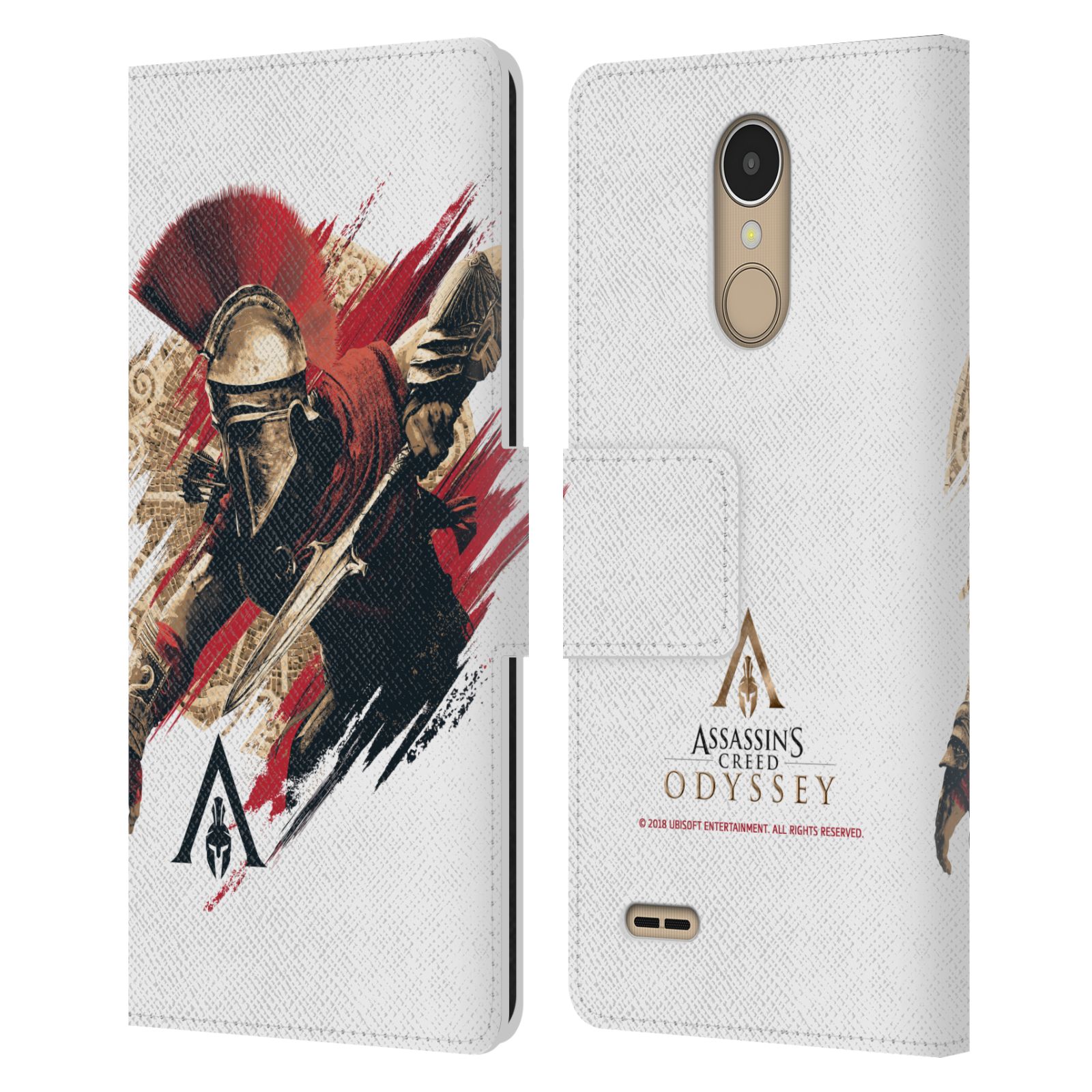 Pouzdro na mobil LG K10 (2017) - Head Case - Assassins Creed Odyssey Alexios v boji