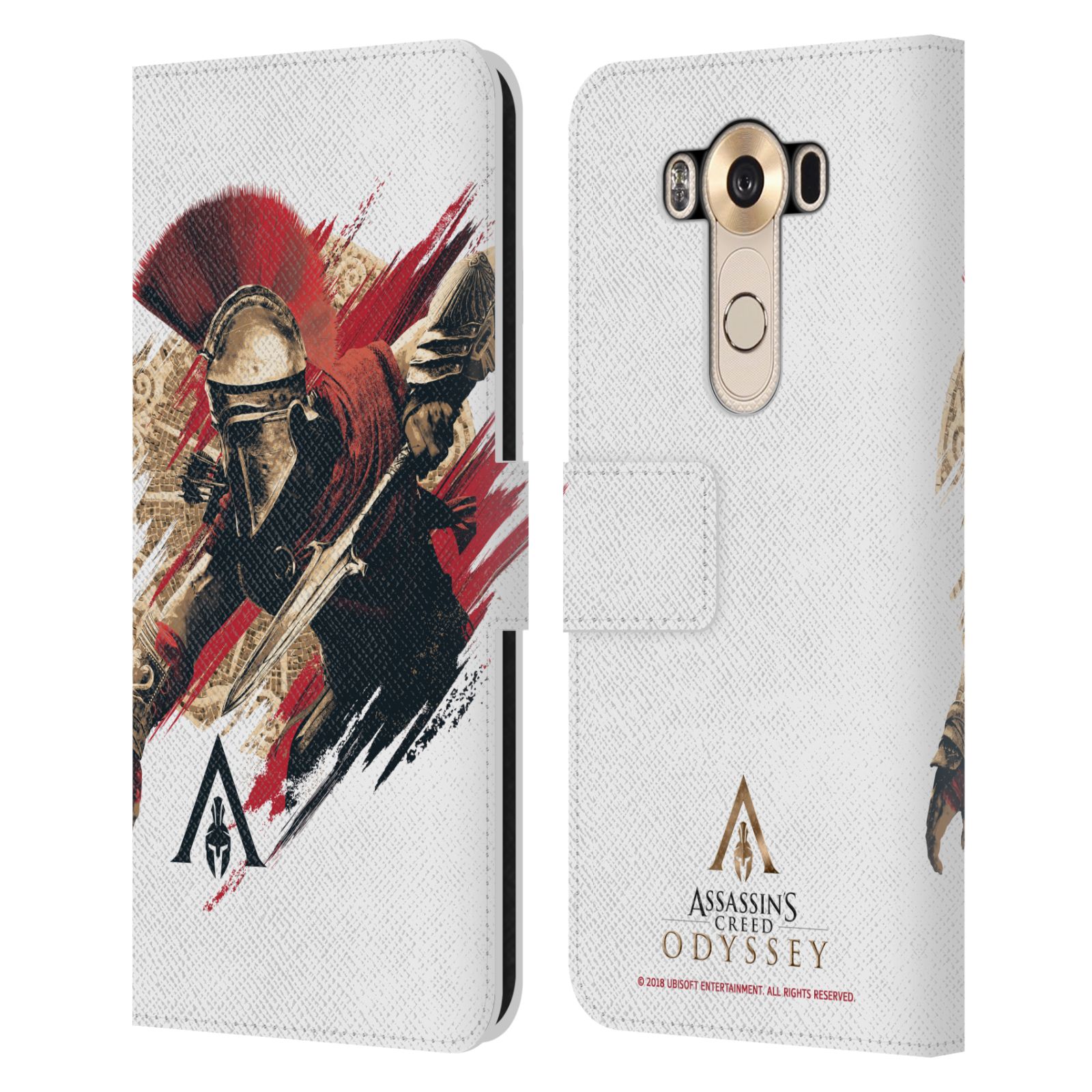 Pouzdro na mobil LG V10 - Head Case - Assassins Creed Odyssey Alexios v boji