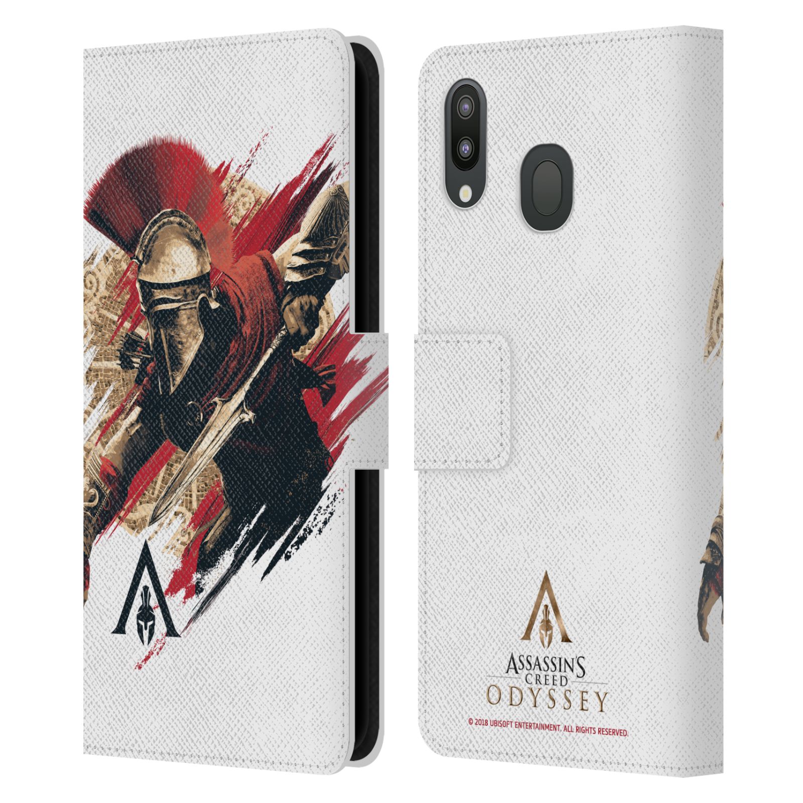 Pouzdro na mobil Samsung Galaxy M20 - Head Case - Assassins Creed Odyssey Alexios v boji