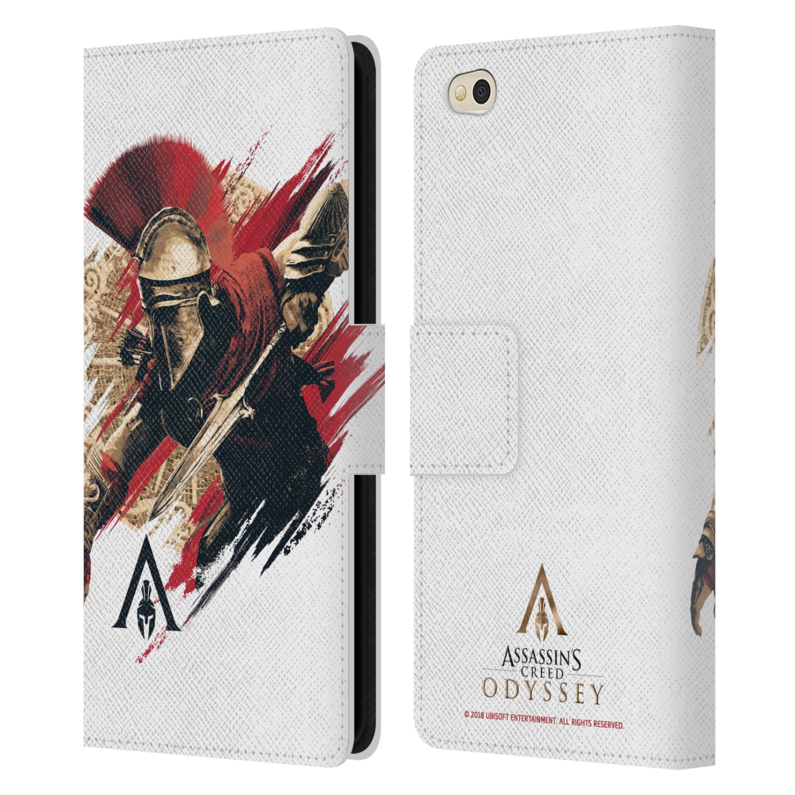 Pouzdro na mobil Xiaomi Mi 5c - Head Case - Assassins Creed Odyssey Alexios v boji