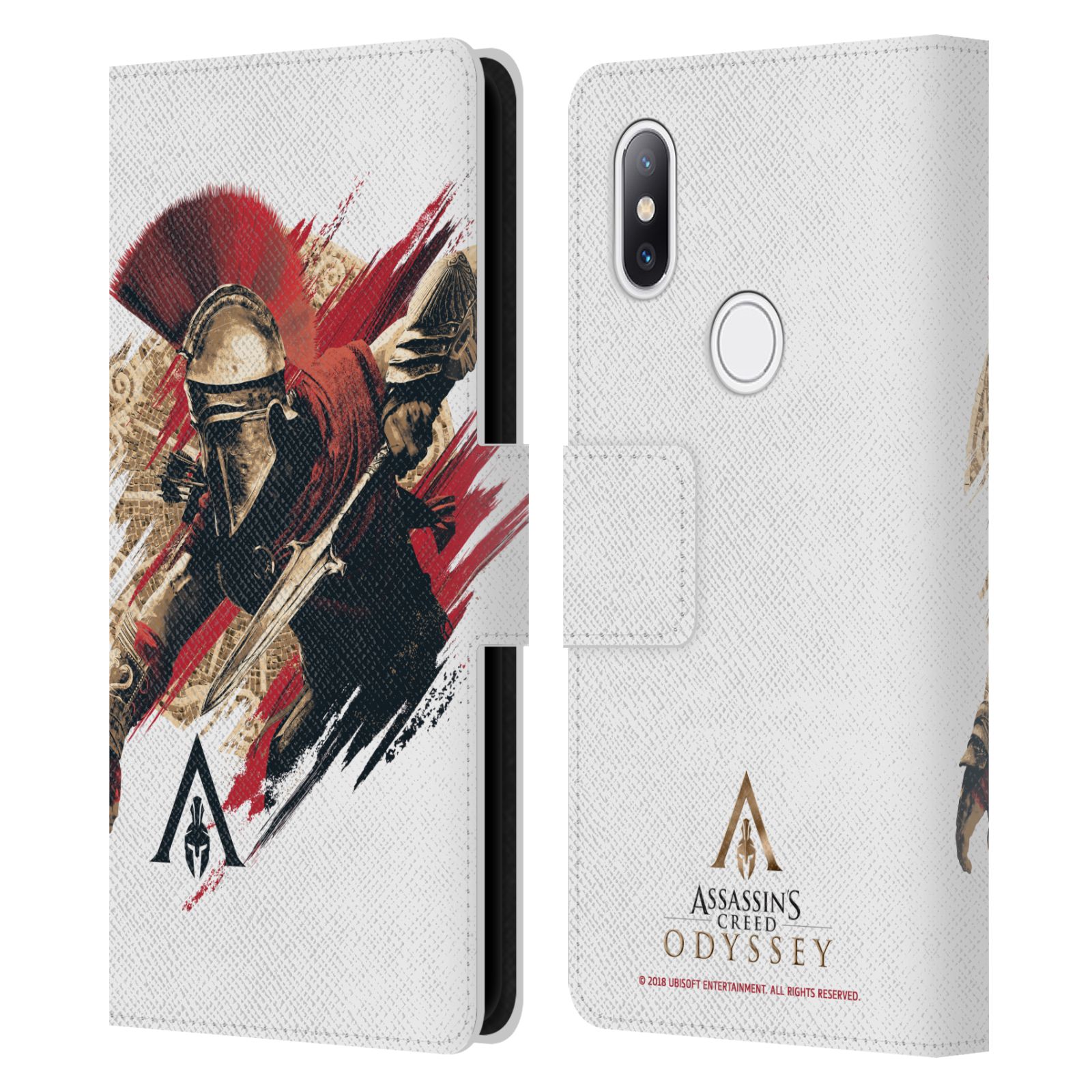 Pouzdro na mobil Xiaomi Mi Mix 2s - Head Case - Assassins Creed Odyssey Alexios v boji