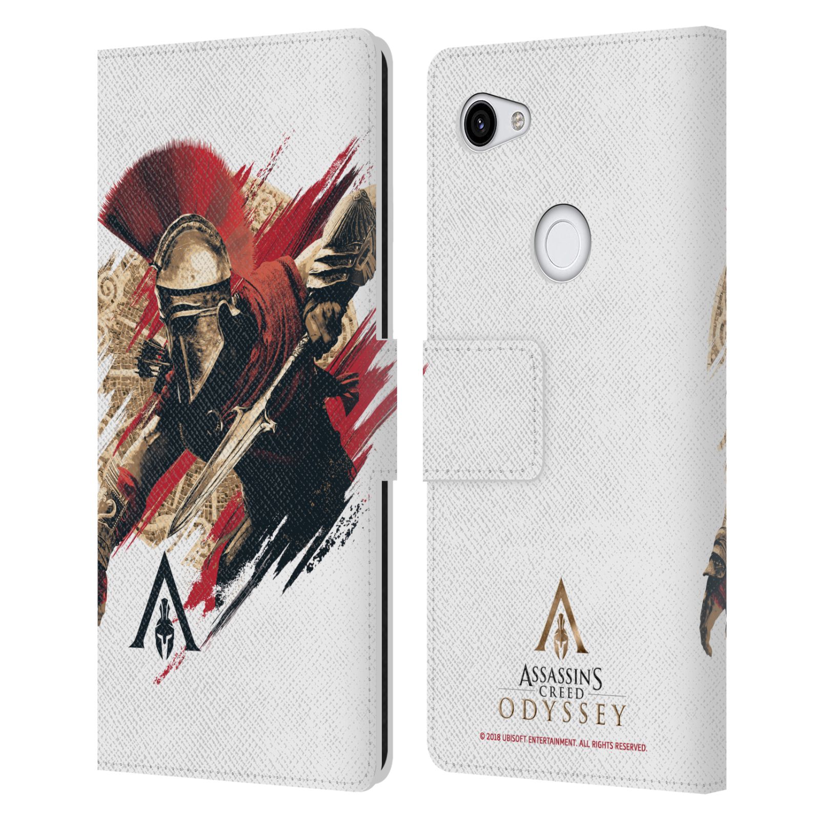Pouzdro na mobil Google Pixel 3a XL - Head Case - Assassins Creed Odyssey Alexios v boji