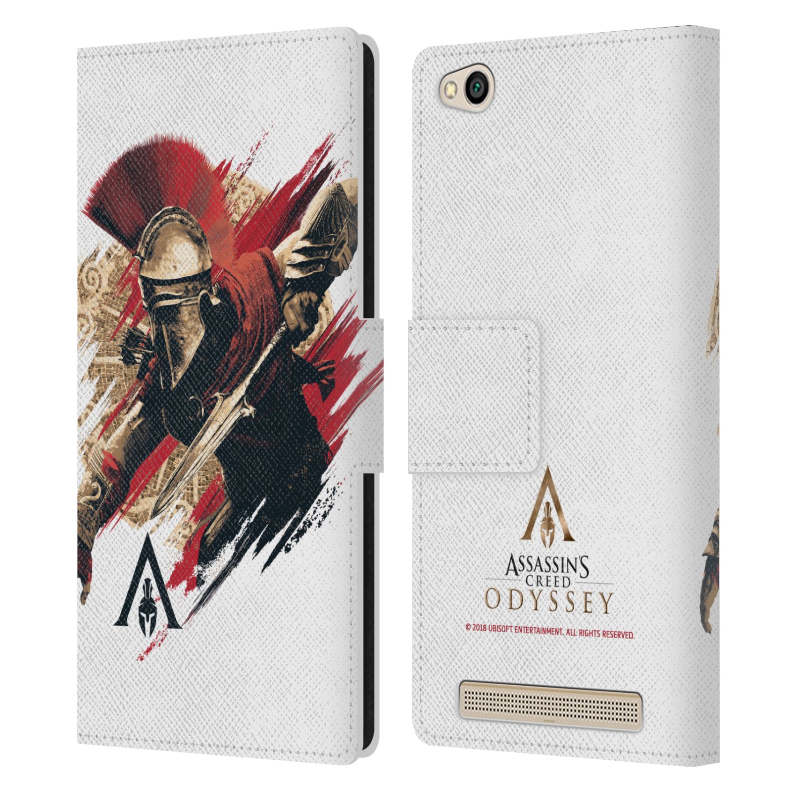 Pouzdro na mobil Xiaomi Redmi 5A - Head Case - Assassins Creed Odyssey Alexios v boji
