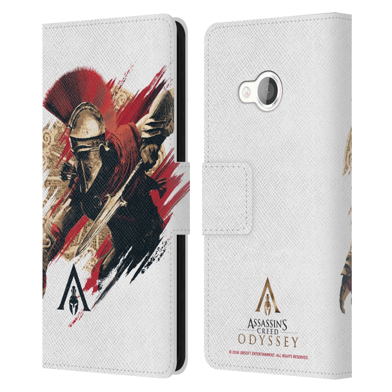 Pouzdro na mobil HTC U Play - Head Case - Assassins Creed Odyssey Alexios v boji
