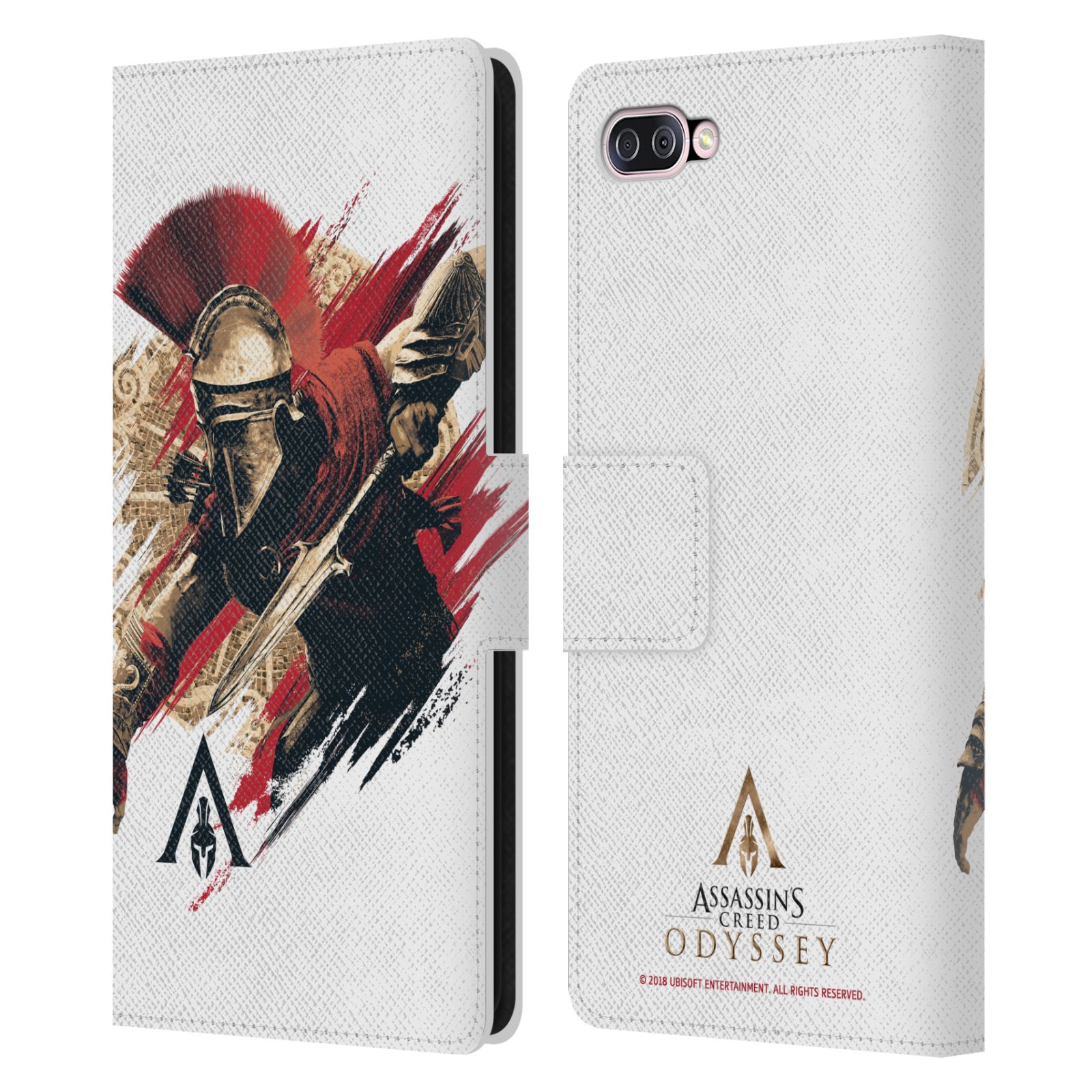 Pouzdro na mobil Asus Zenfone 4 Max ZC554KL - Head Case - Assassins Creed Odyssey Alexios v boji