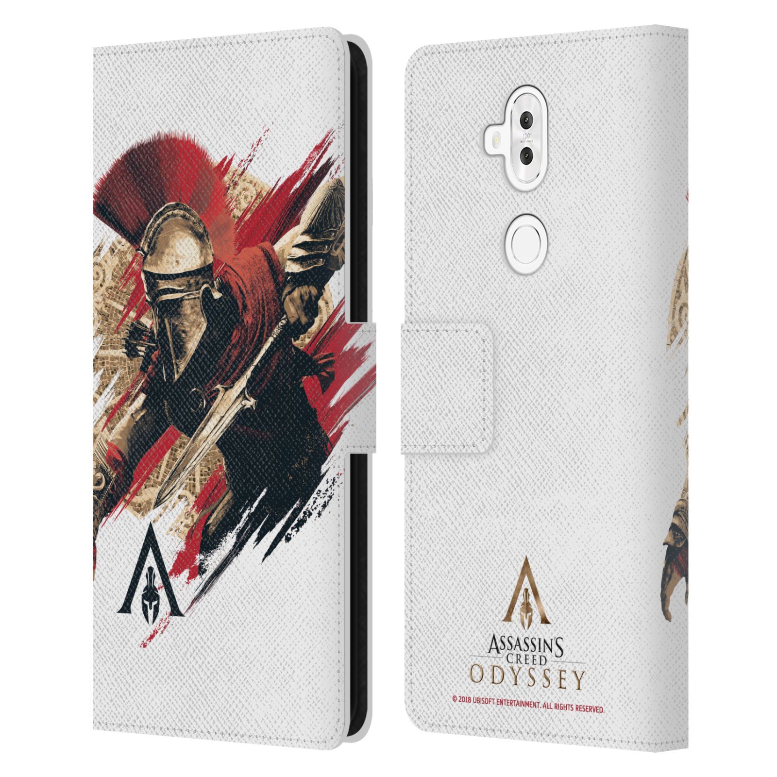 Pouzdro na mobil Asus Zenfone 5 ZC600KL - Head Case - Assassins Creed Odyssey Alexios v boji