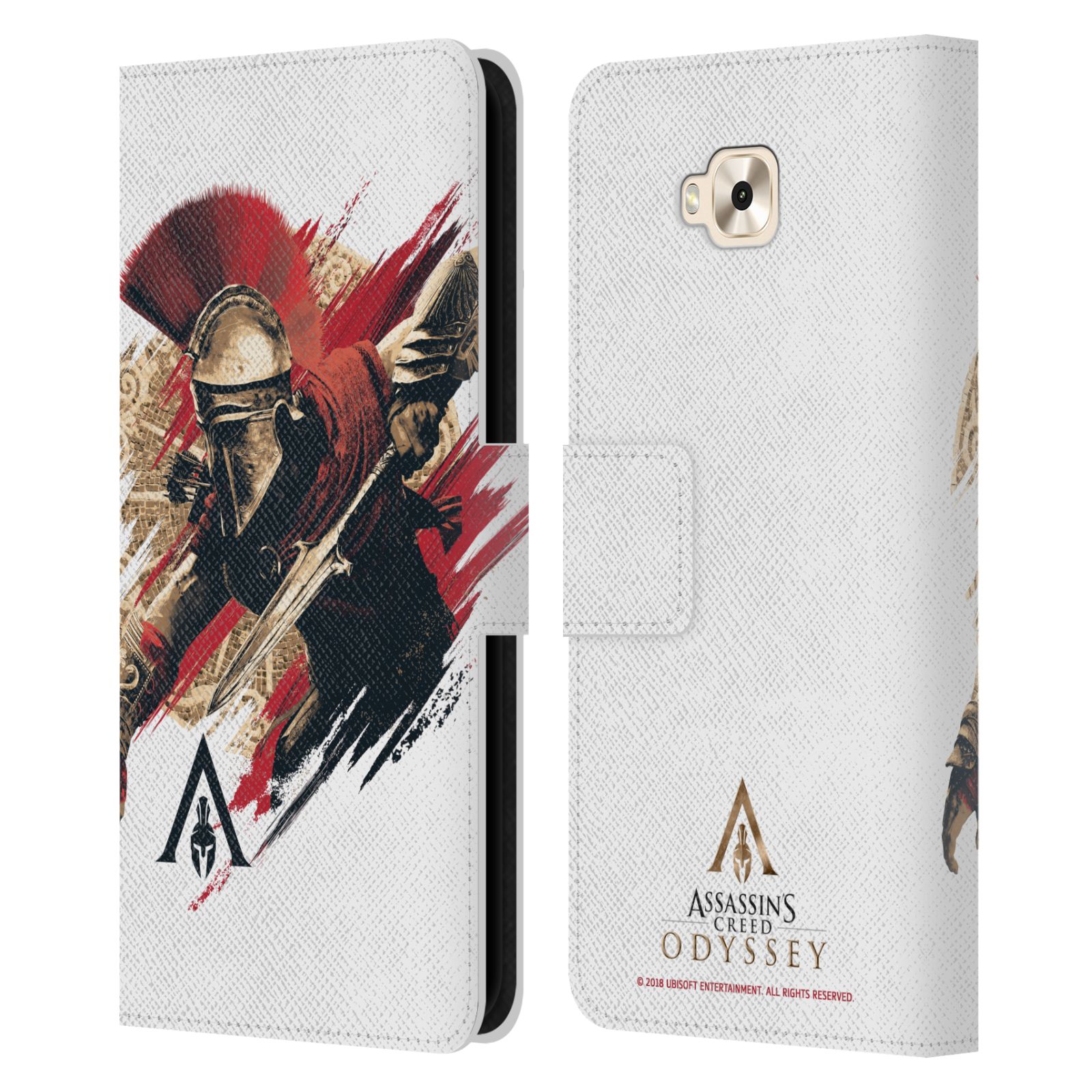 Pouzdro na mobil Asus Zenfone 4 Selfie ZD553KL - Head Case - Assassins Creed Odyssey Alexios v boji