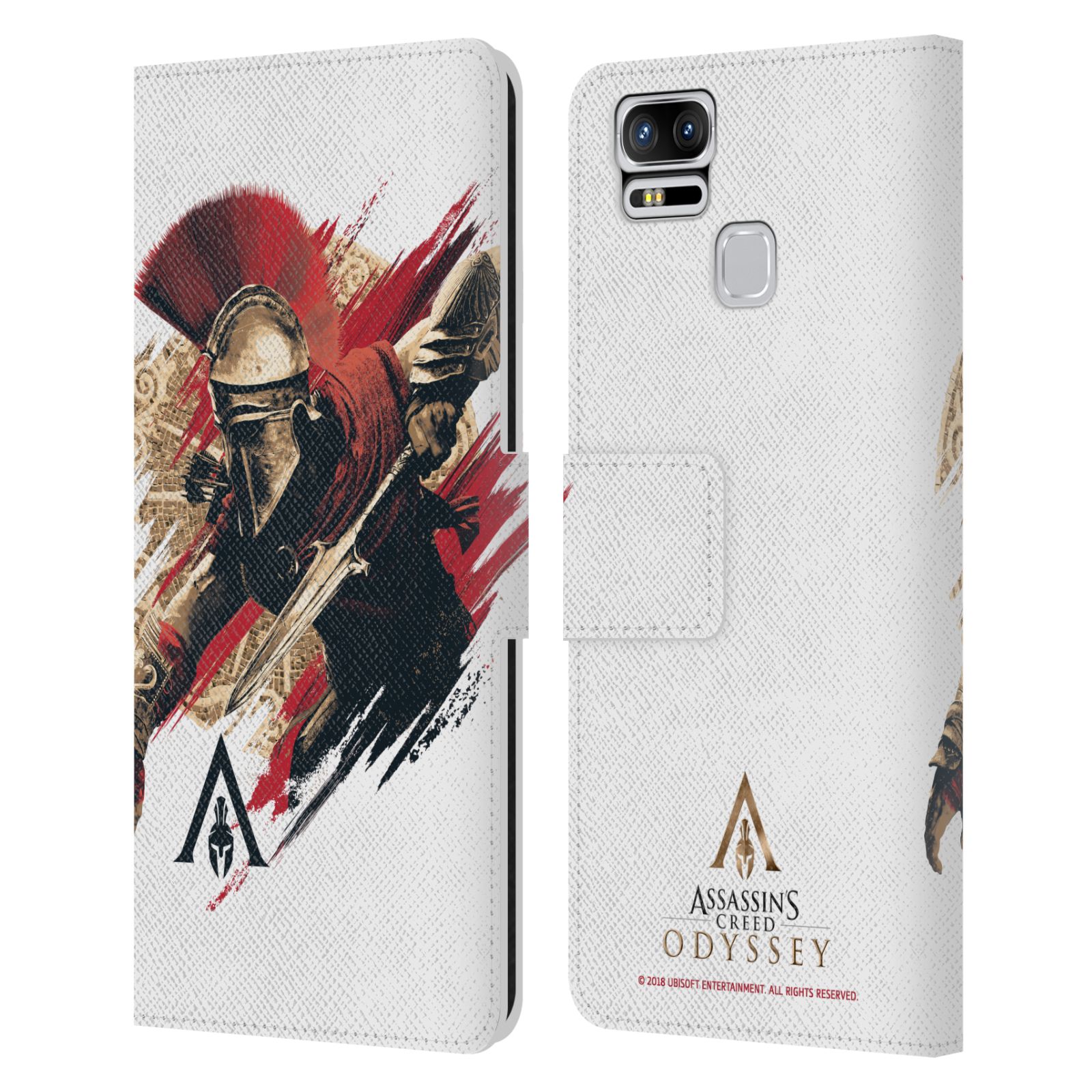 Pouzdro na mobil Asus Zenfone 3 Zoom ZE553KL - Head Case - Assassins Creed Odyssey Alexios v boji