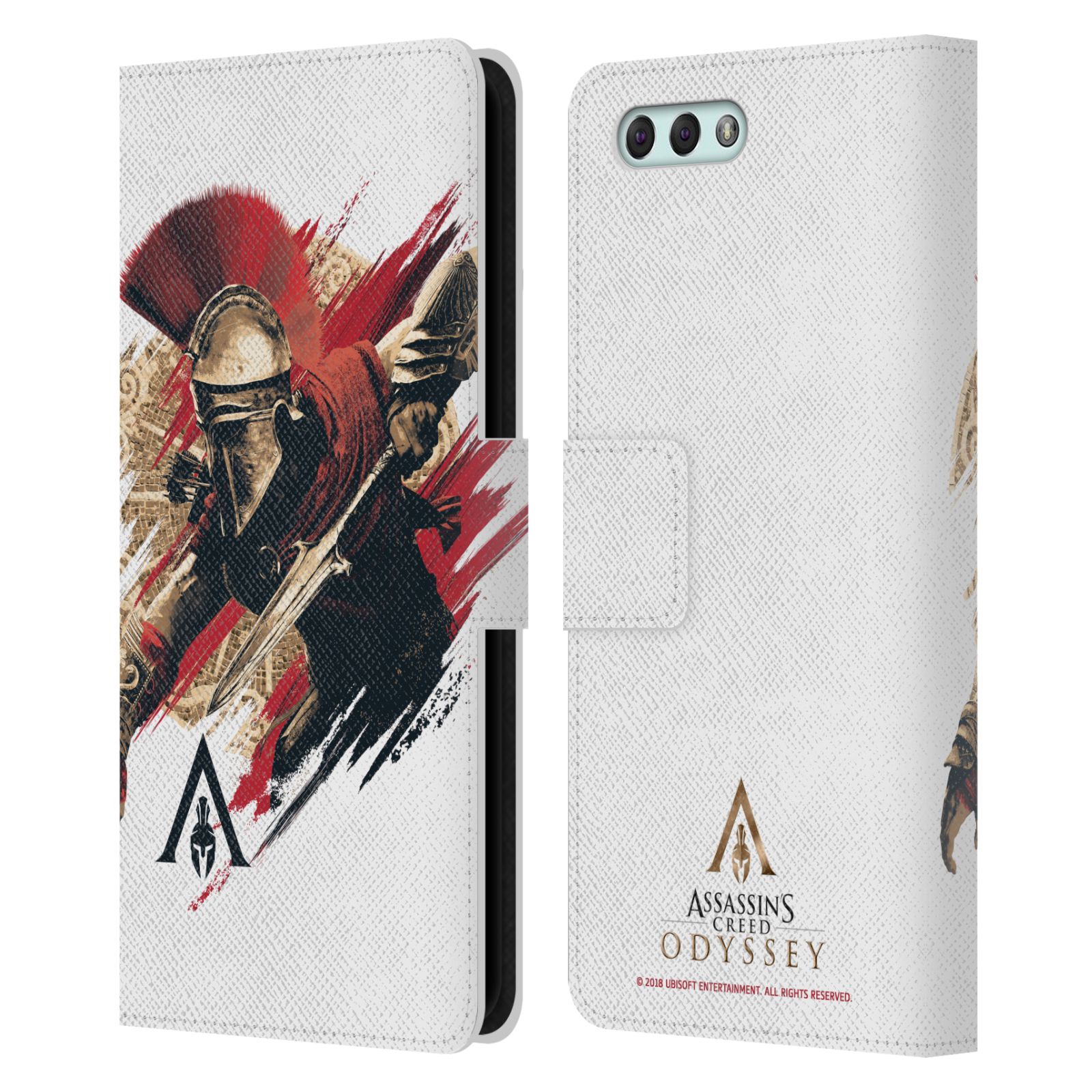 Pouzdro na mobil Asus Zenfone 4 ZE554KL - Head Case - Assassins Creed Odyssey Alexios v boji