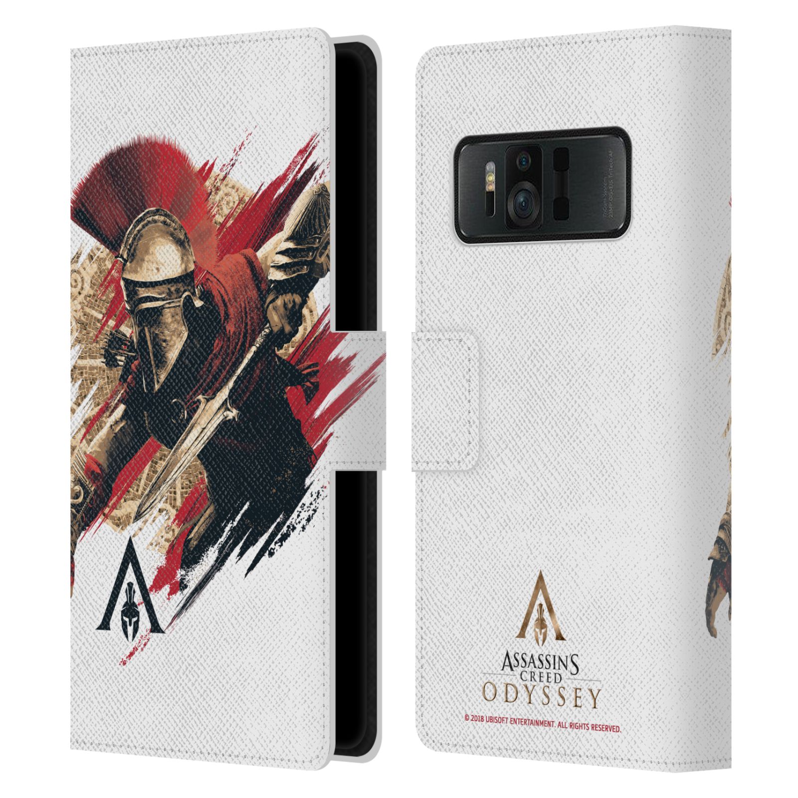 Pouzdro na mobil Asus Zenfone AR ZS571KL - Head Case - Assassins Creed Odyssey Alexios v boji