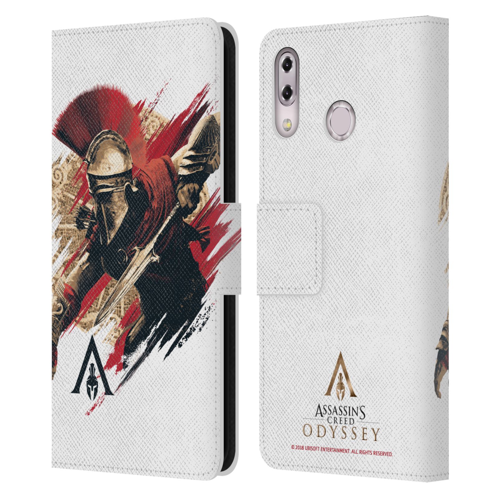 Pouzdro na mobil Asus Zenfone 5z ZS620KL / 5 ZE620KL - Head Case - Assassins Creed Odyssey Alexios v boji