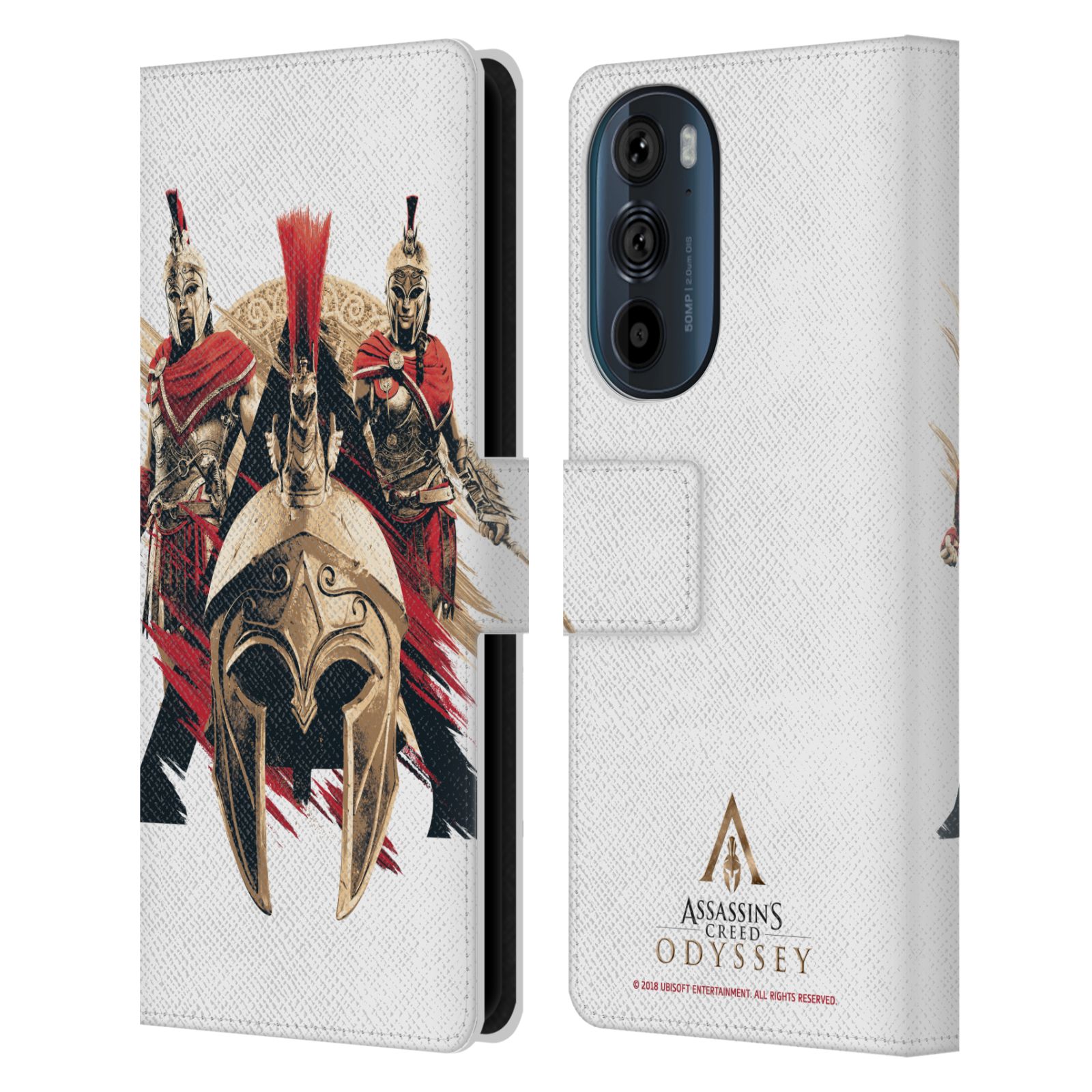 Pouzdro HEAD CASE na mobil Motorola EDGE 30  Assassins Creed Odyssey helmice