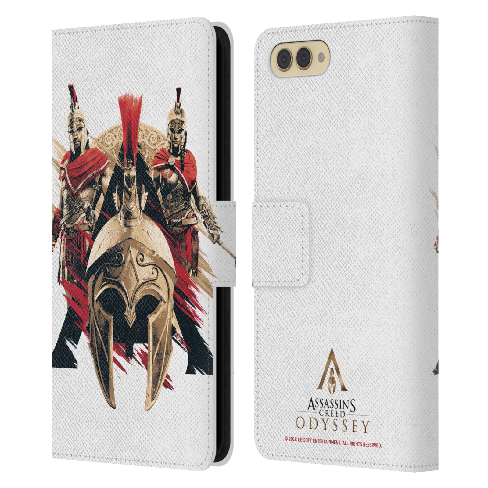 Pouzdro na mobil Honor  View 10 / V10 - Head Case - Assassins Creed Odyssey helmice