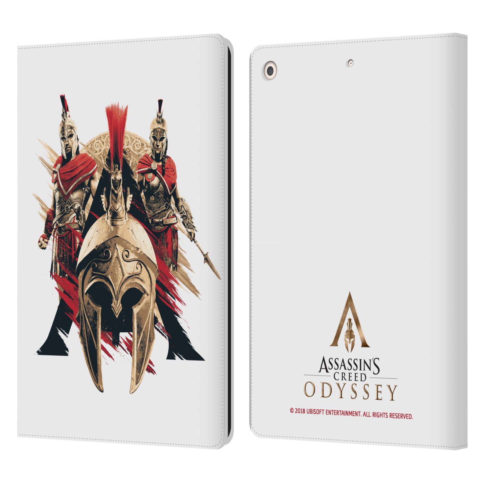 Pouzdro pro tablet Apple Ipad 10.2 - HEAD CASE -  Assassins Creed Odyssey helmice