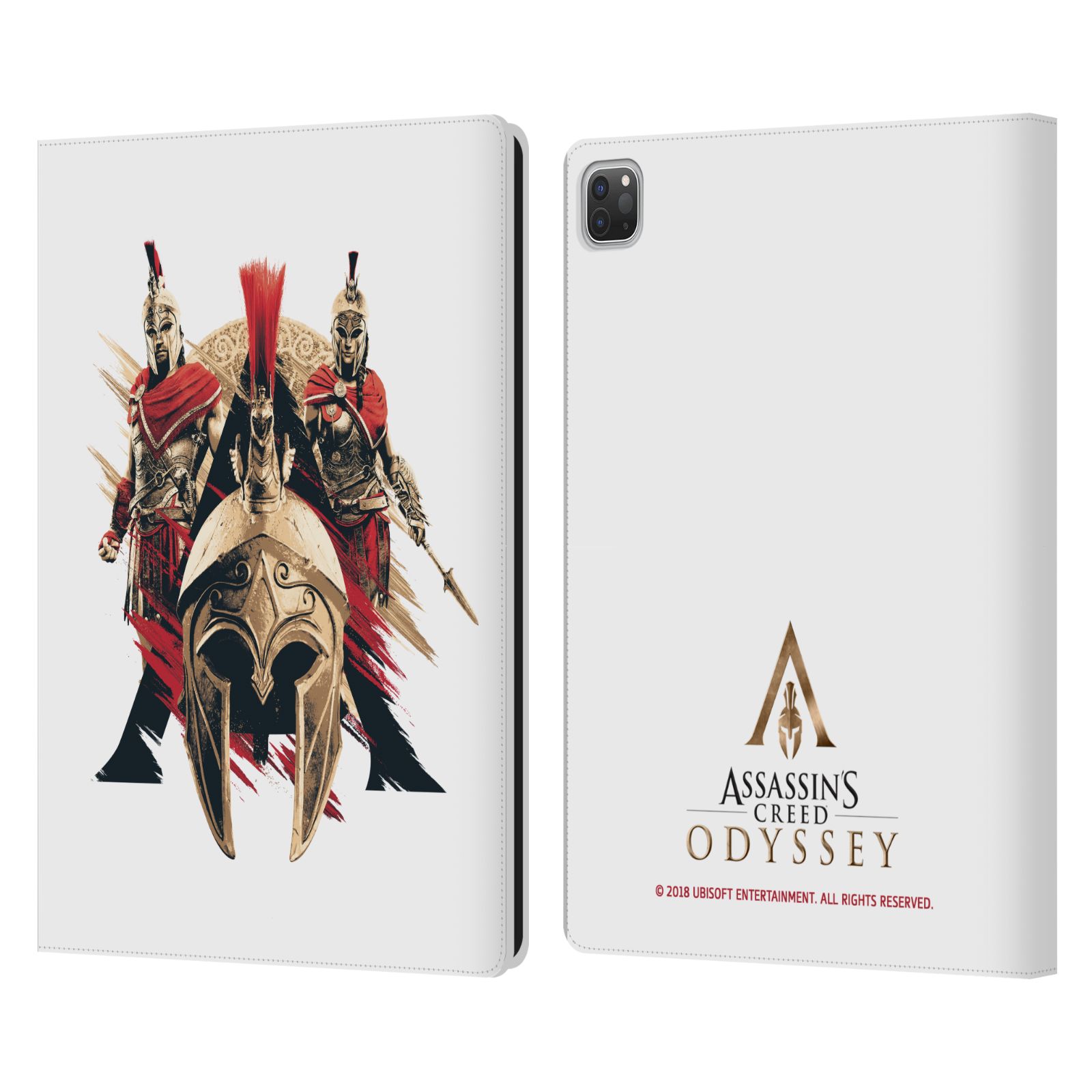 Pouzdro pro tablet Apple Ipad Pro 12.9 - HEAD CASE -  Assassins Creed Odyssey helmice